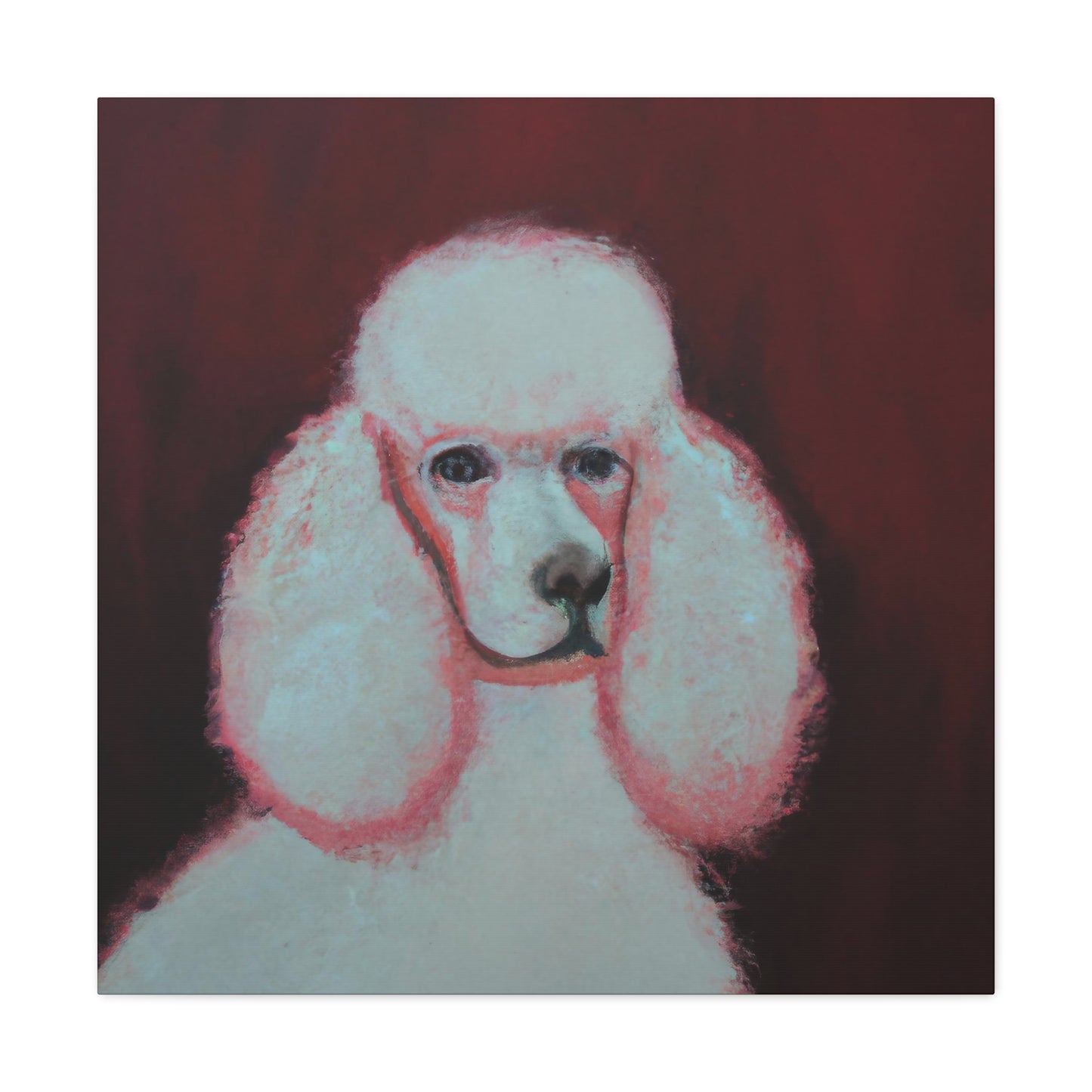 Lady Fedia of Rouen. - Poodle - Canvas