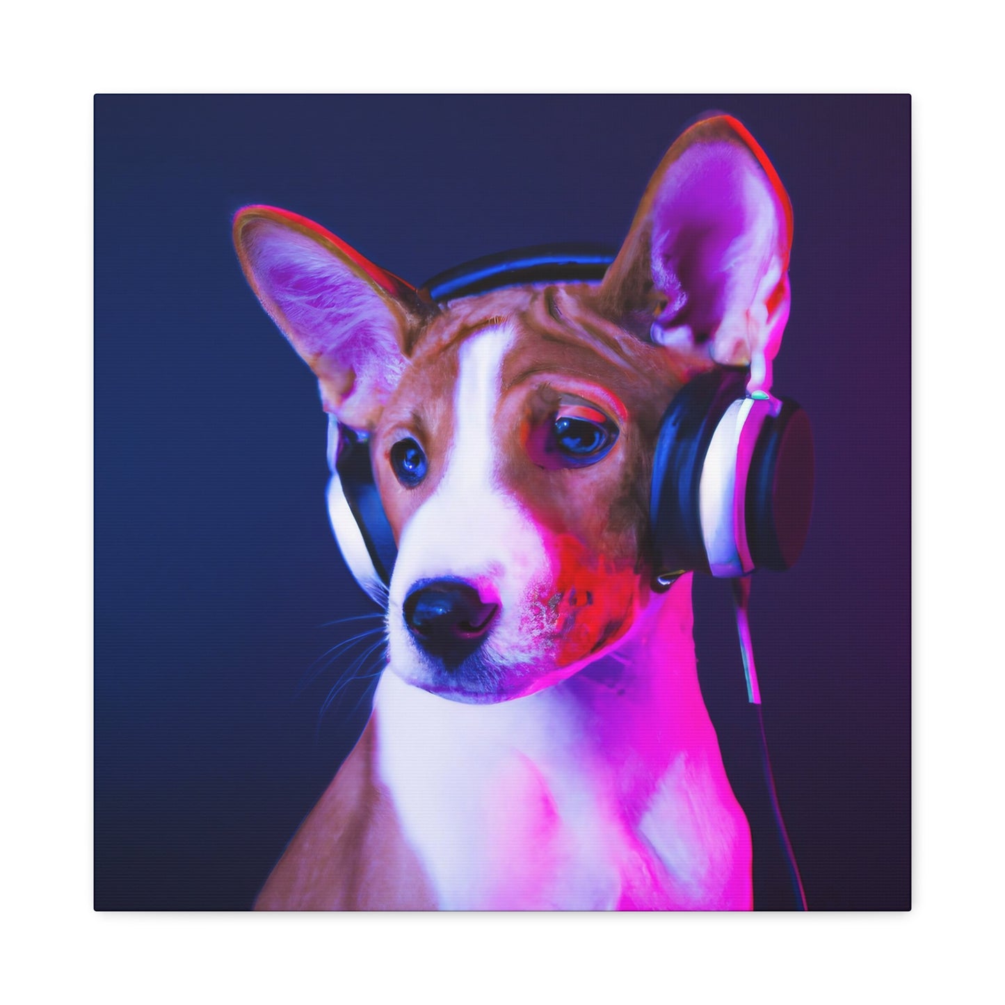 Dalia Ching-Nur - Basenji - Canvas