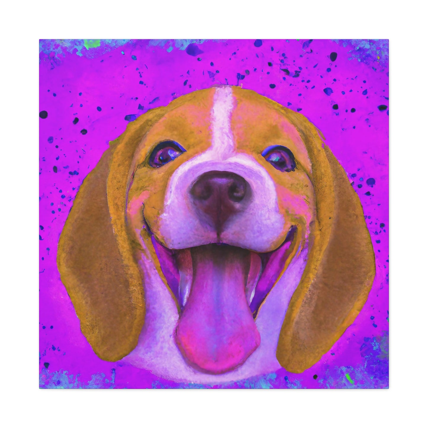 Prince Arturius the Magnificent - Beagle Puppy - Canvas