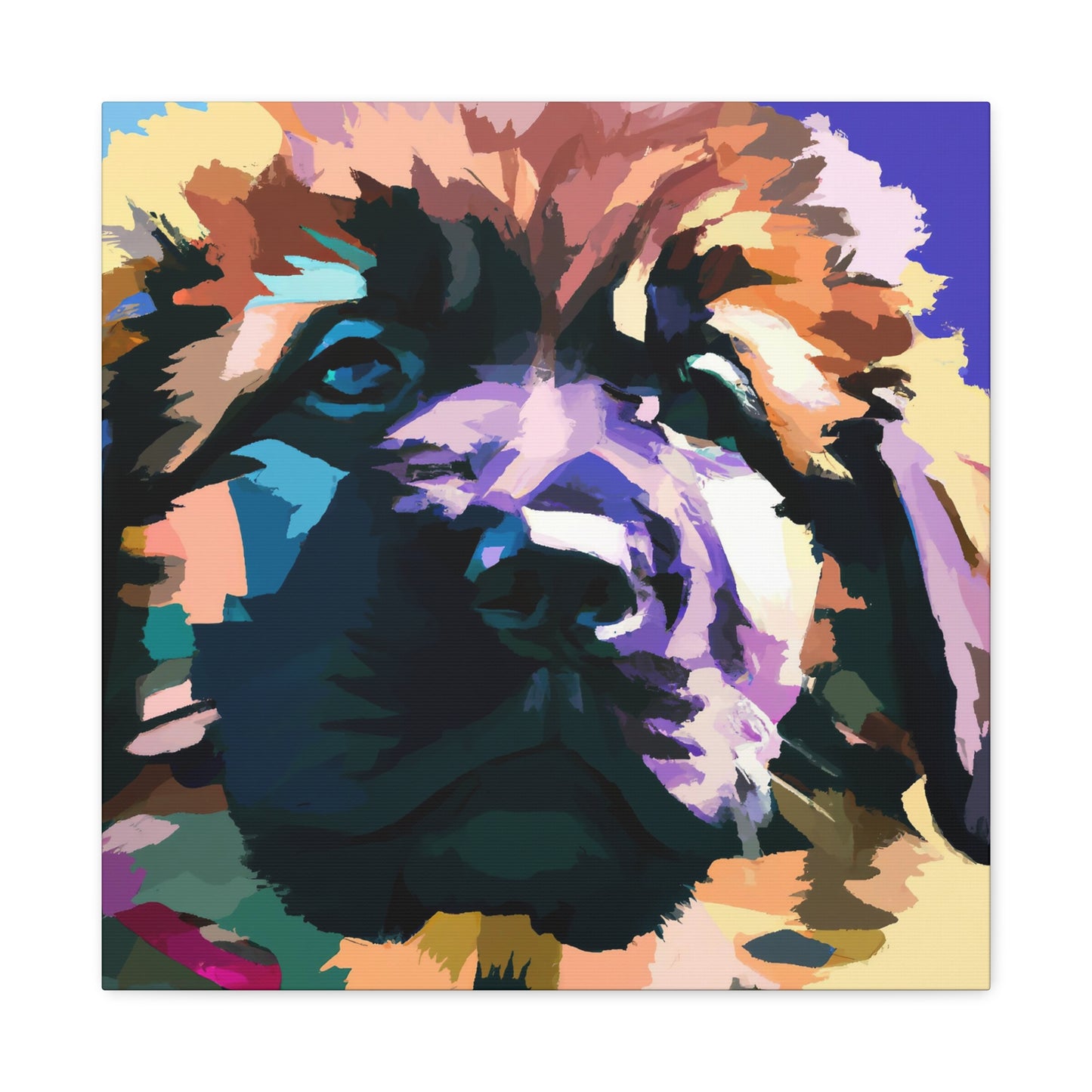 Princess Agnes von Schonberg - Leonberger - Canvas