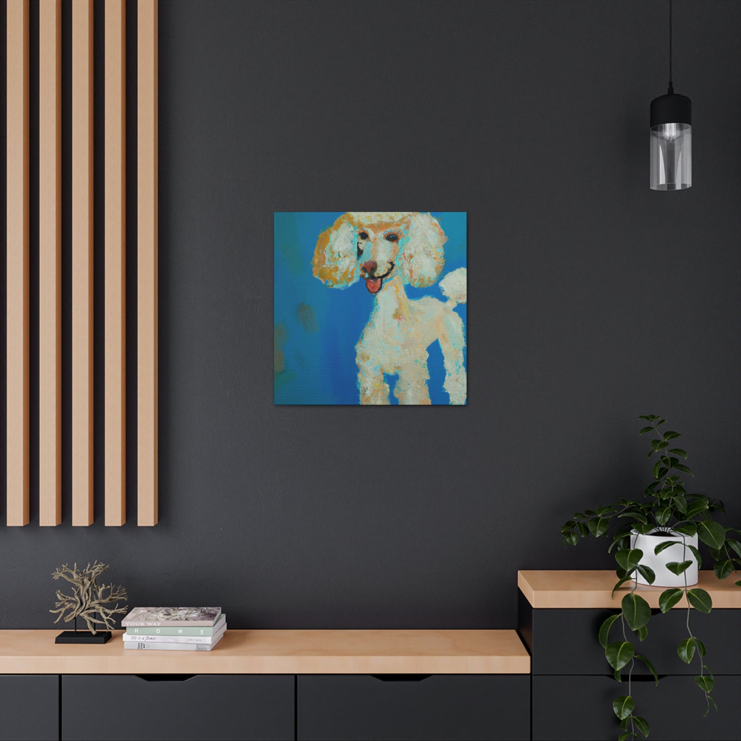 Kingston Talvast - Poodle - Canvas