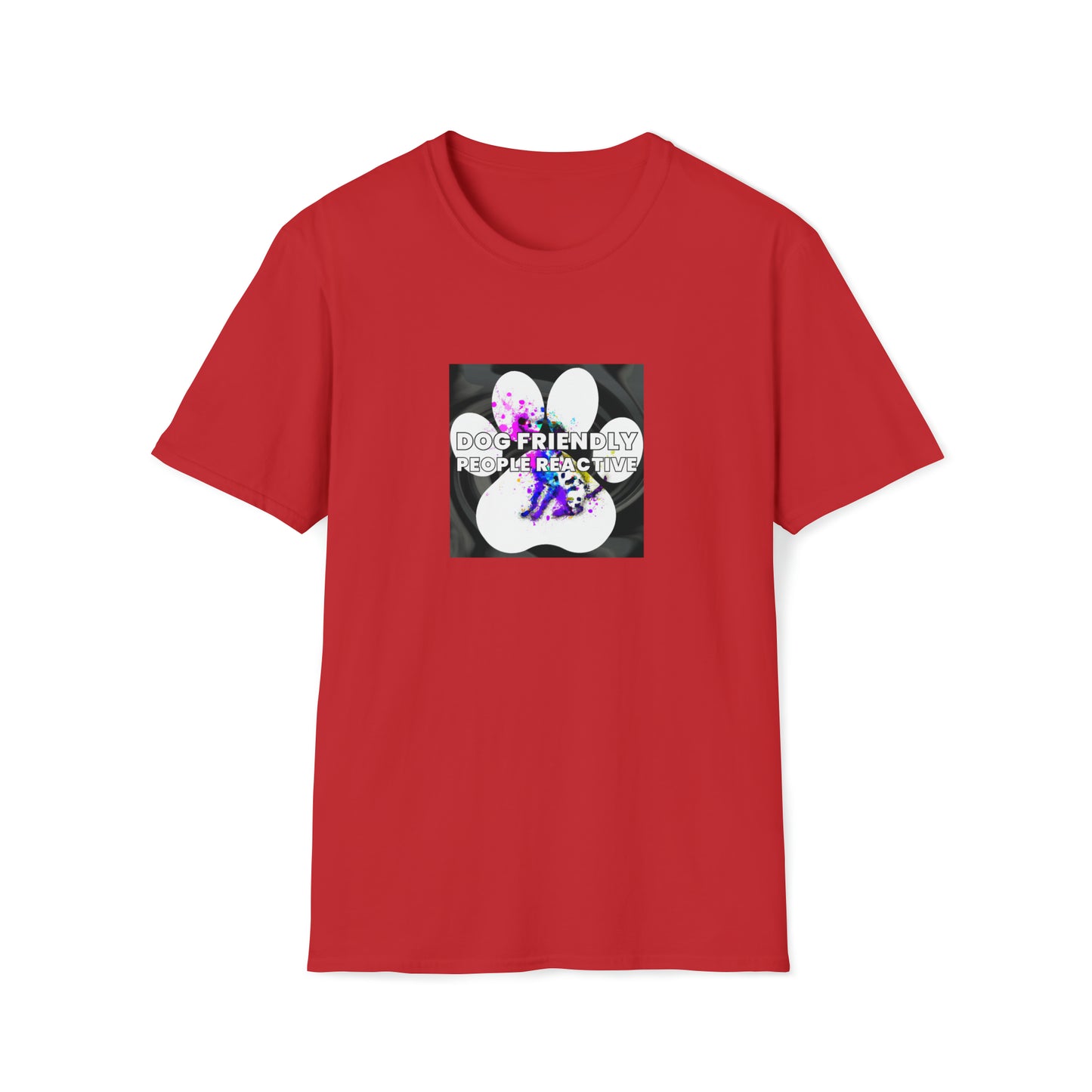 Elsa Thrift - "Dog Friendly, People Reactive" Unisex Tee