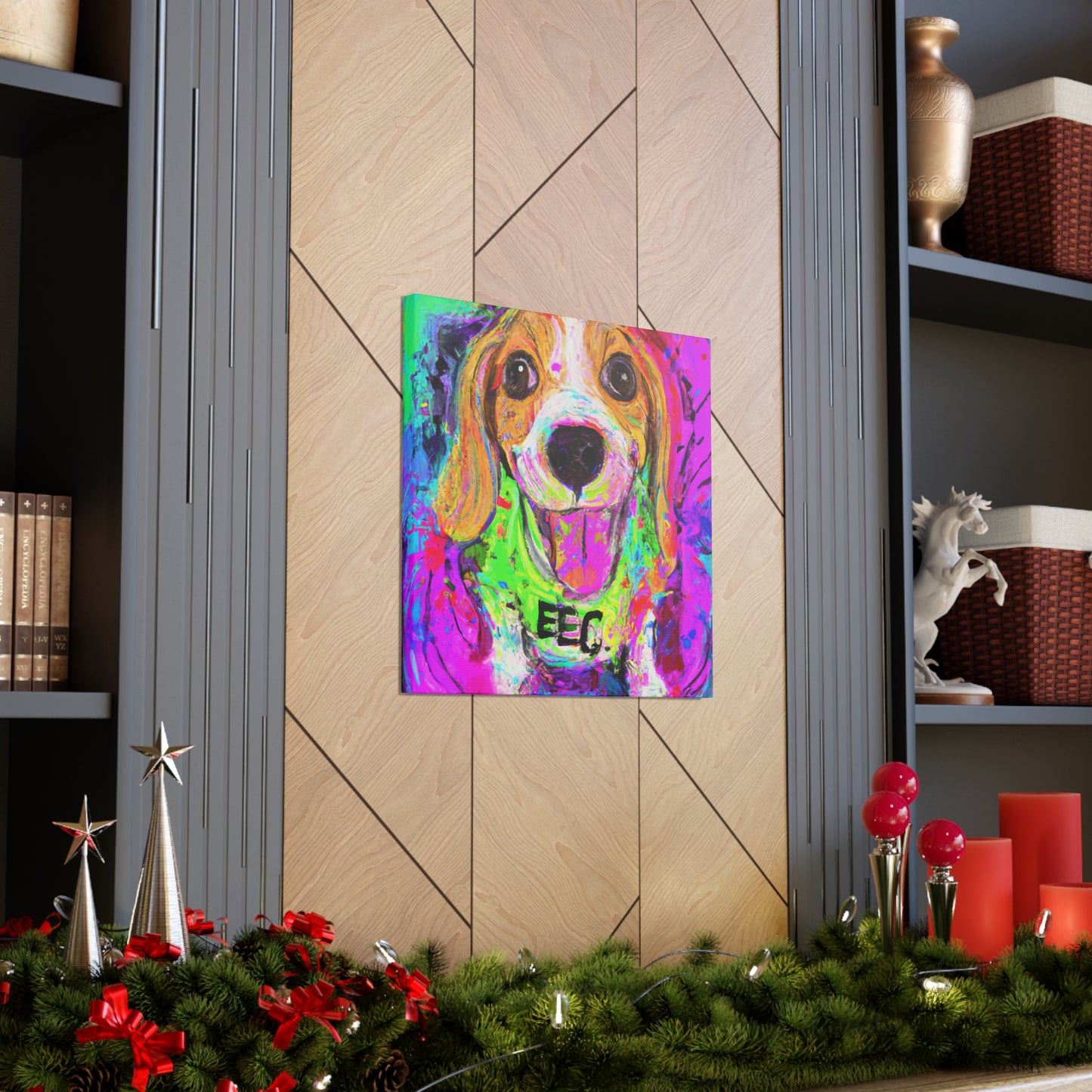 Skullianne de Belgarde - Beagle Puppy - Canvas