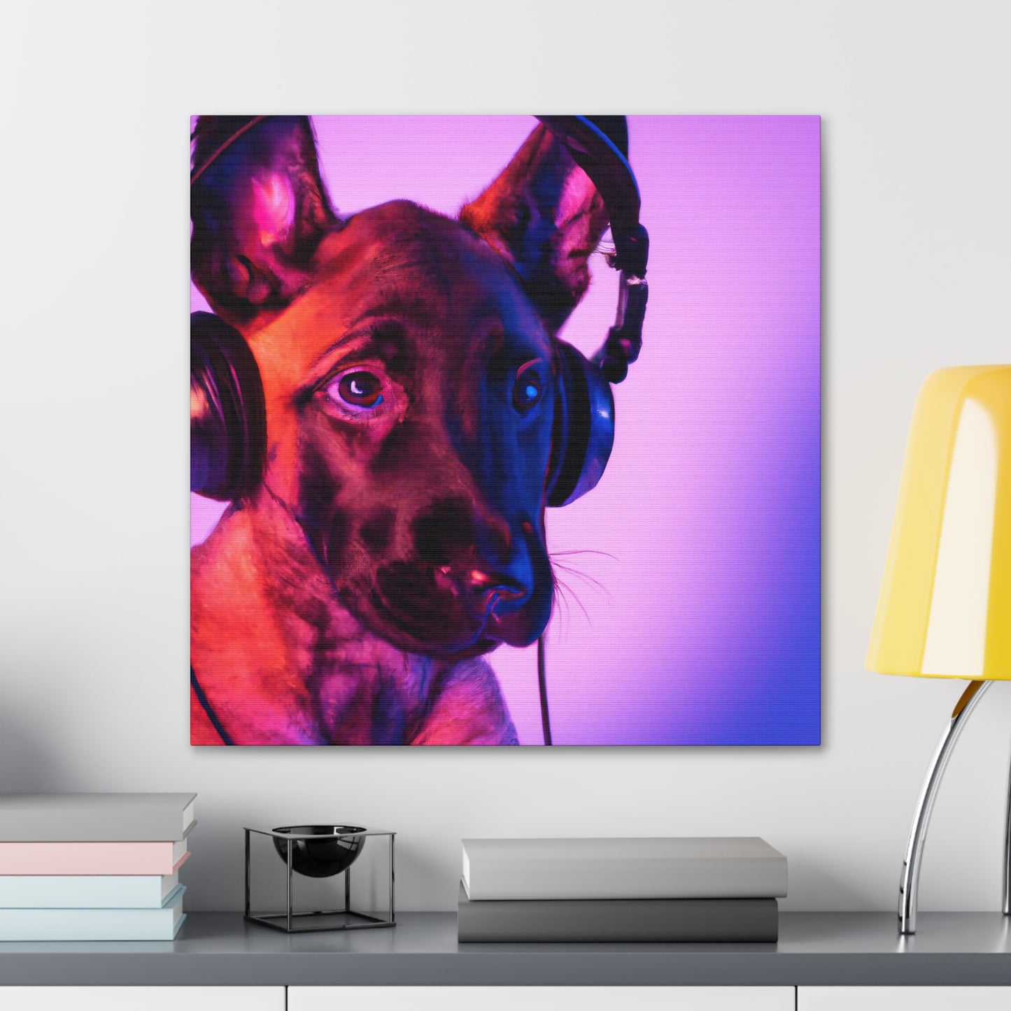 Countess Thalia of Flanders - Belgian Malinois - Canvas