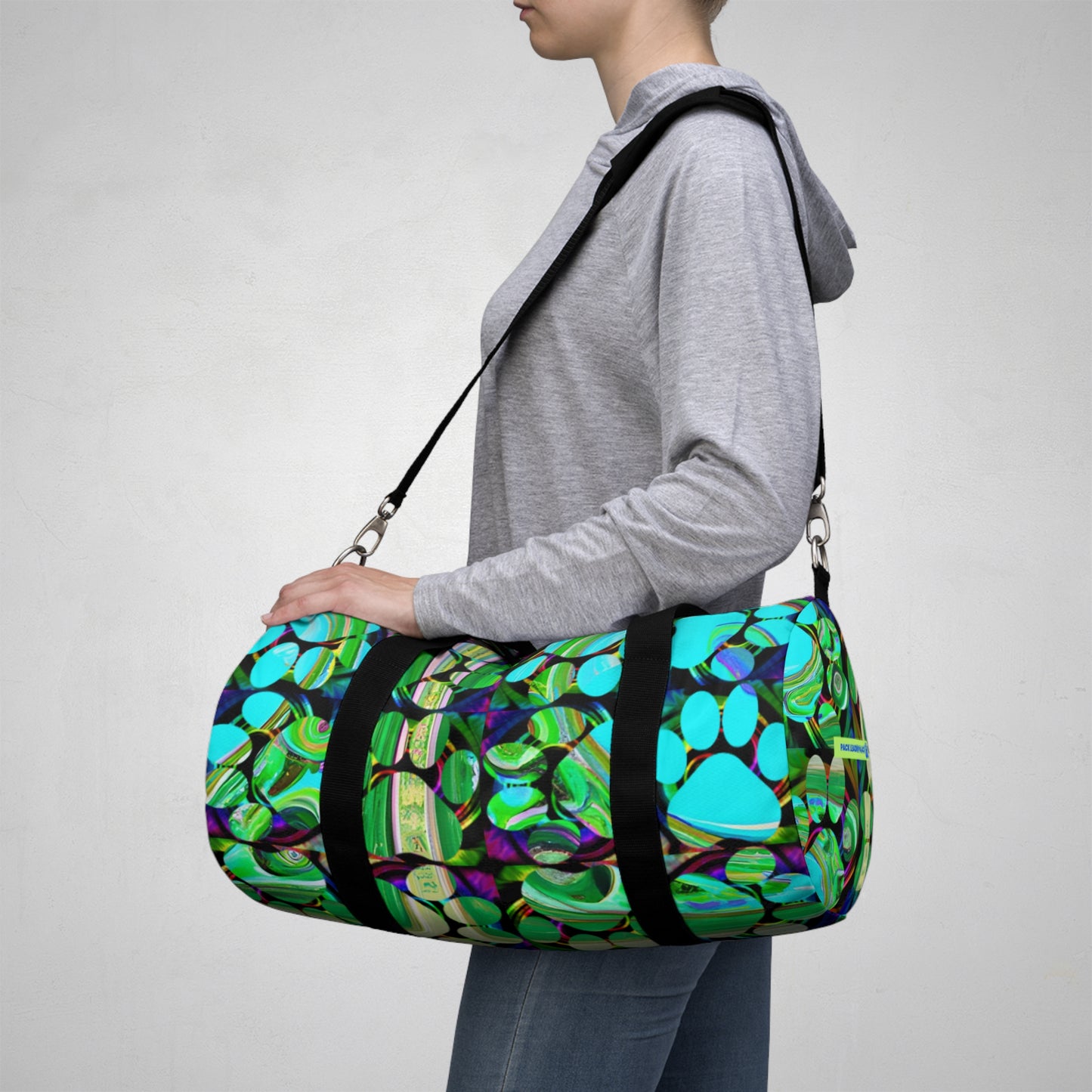 Poppin' Pierre - Paw Print - Duffel Bag