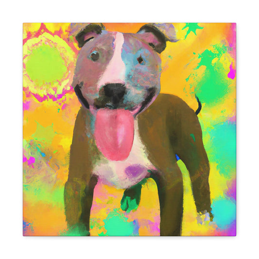 Princess Aurora Andresen - Pitbull Puppy - Canvas