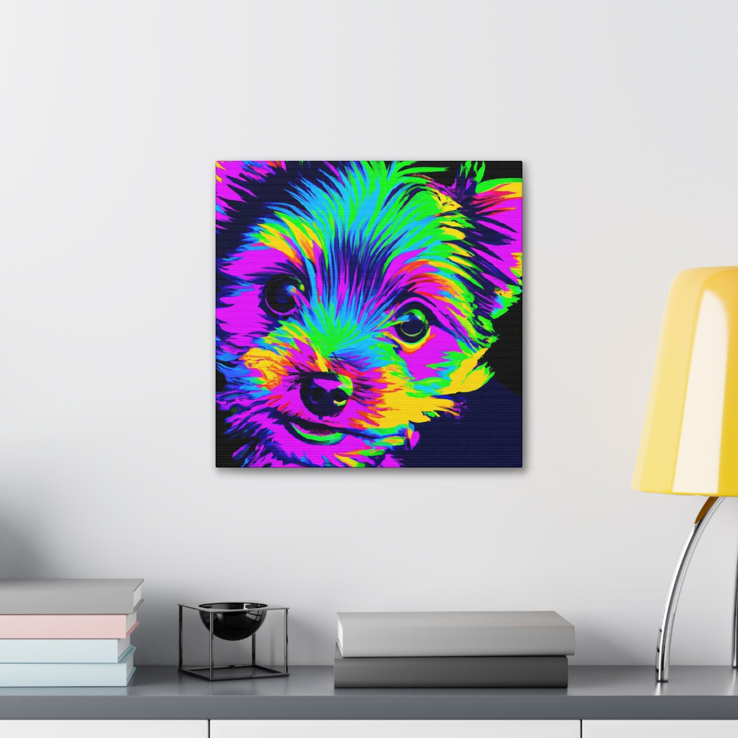 Siranthe Aurora Von Rothwein - Yorkie Puppy - Canvas