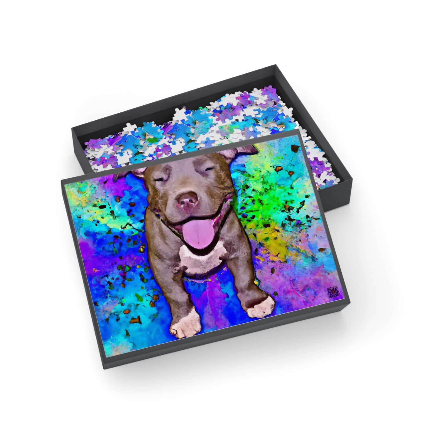 Emperor Kenshi the II - Pitbull Puppy - Puzzle