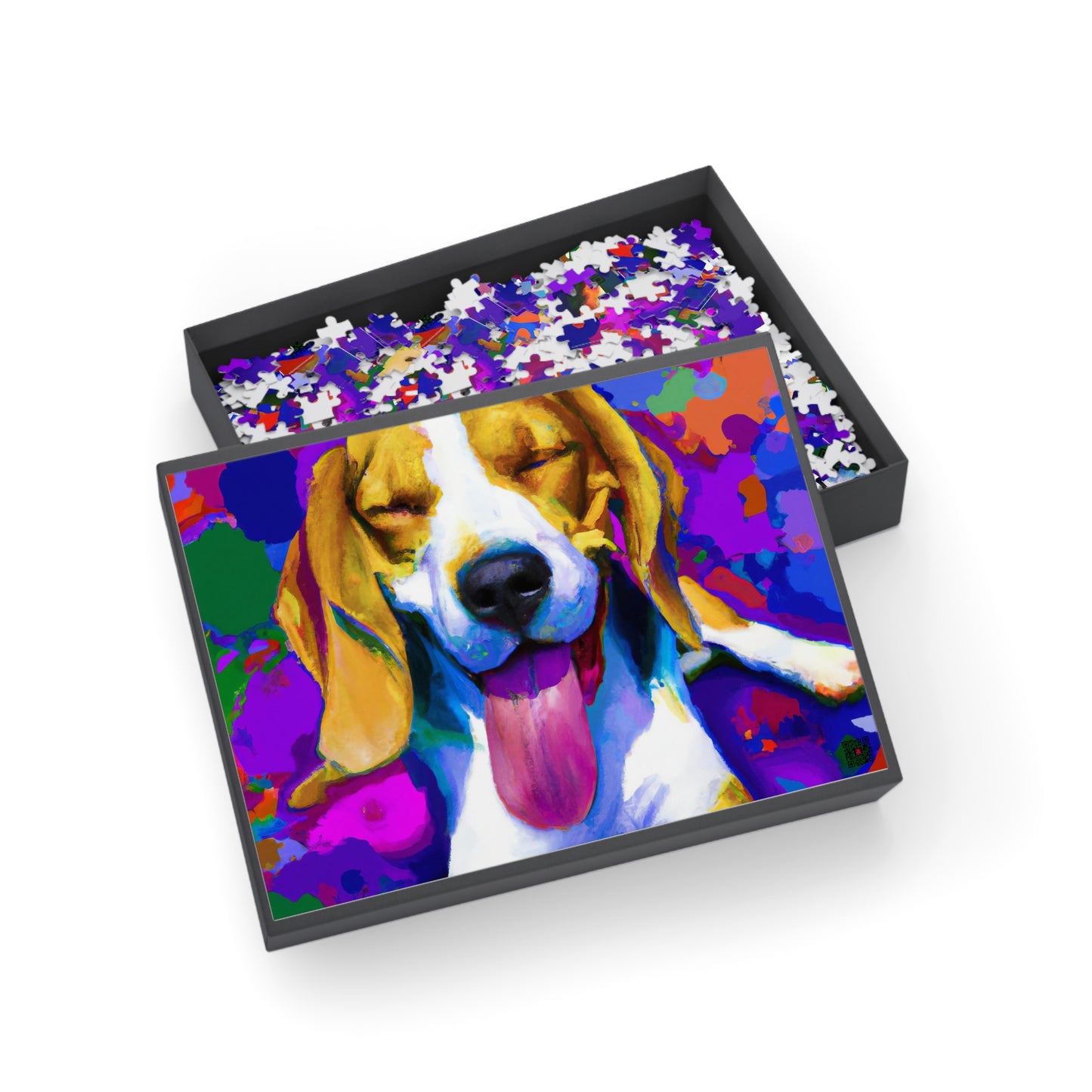 Gwendolynne the Noble Artist - Beagle Puppy - Puzzle