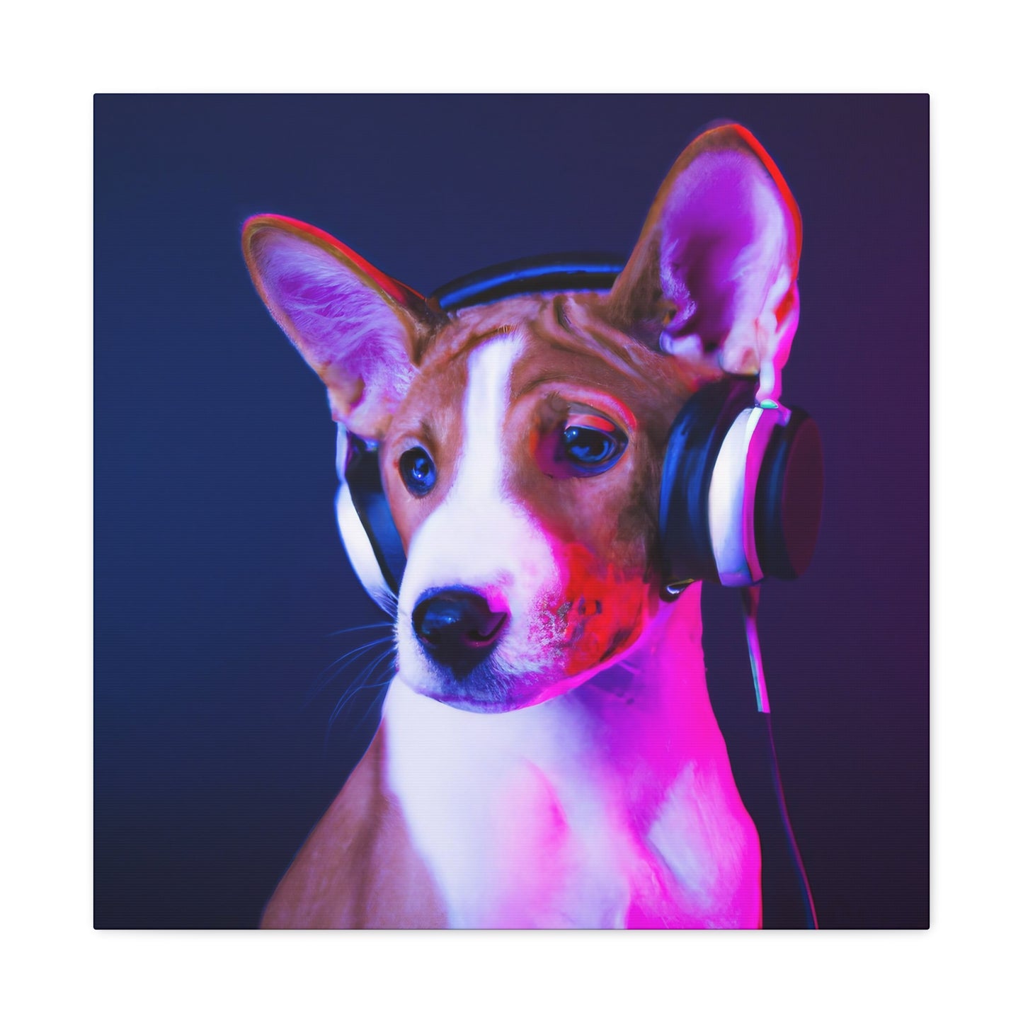 Dalia Ching-Nur - Basenji - Canvas