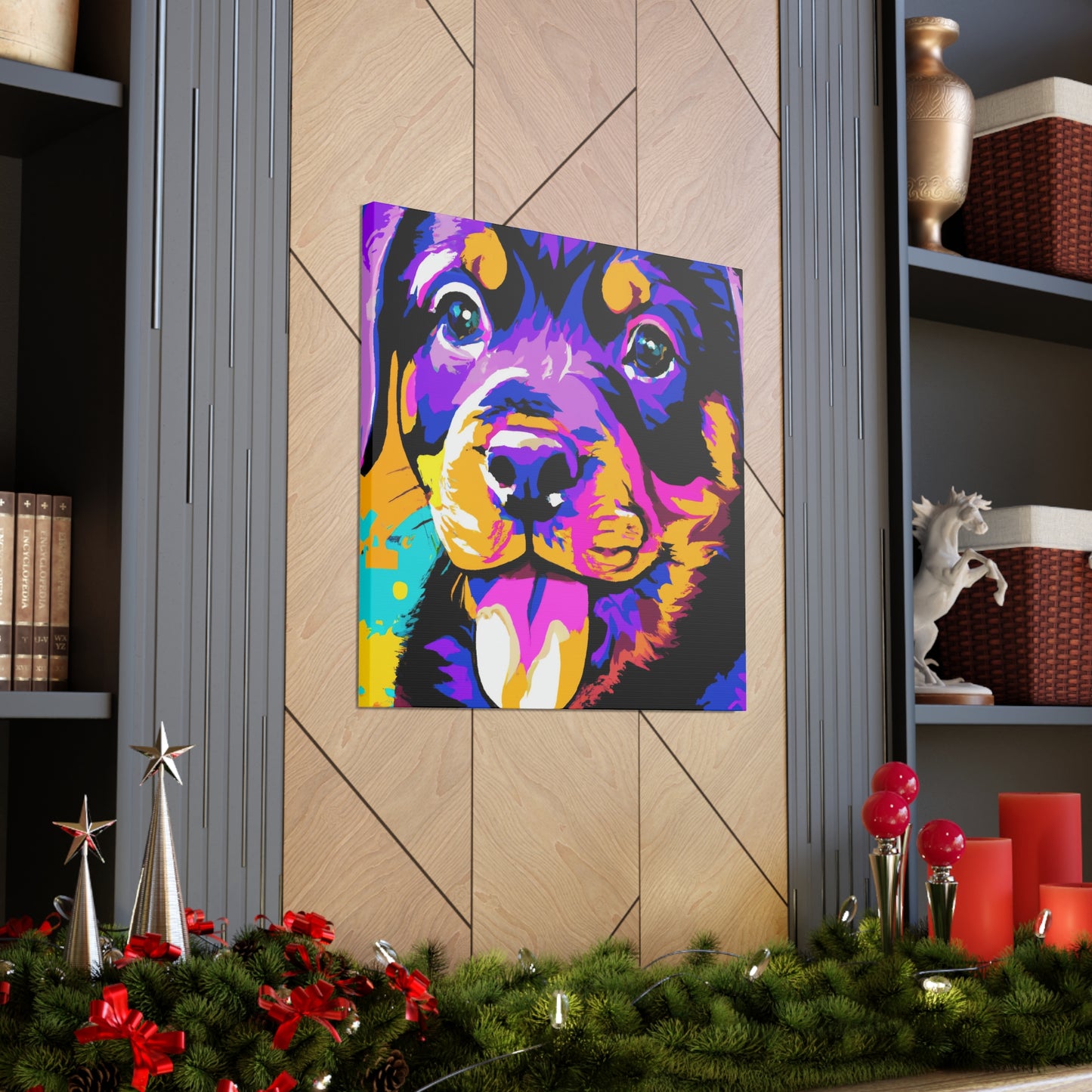 Friedrich von Freyenbeck - Rottweiler - Canvas