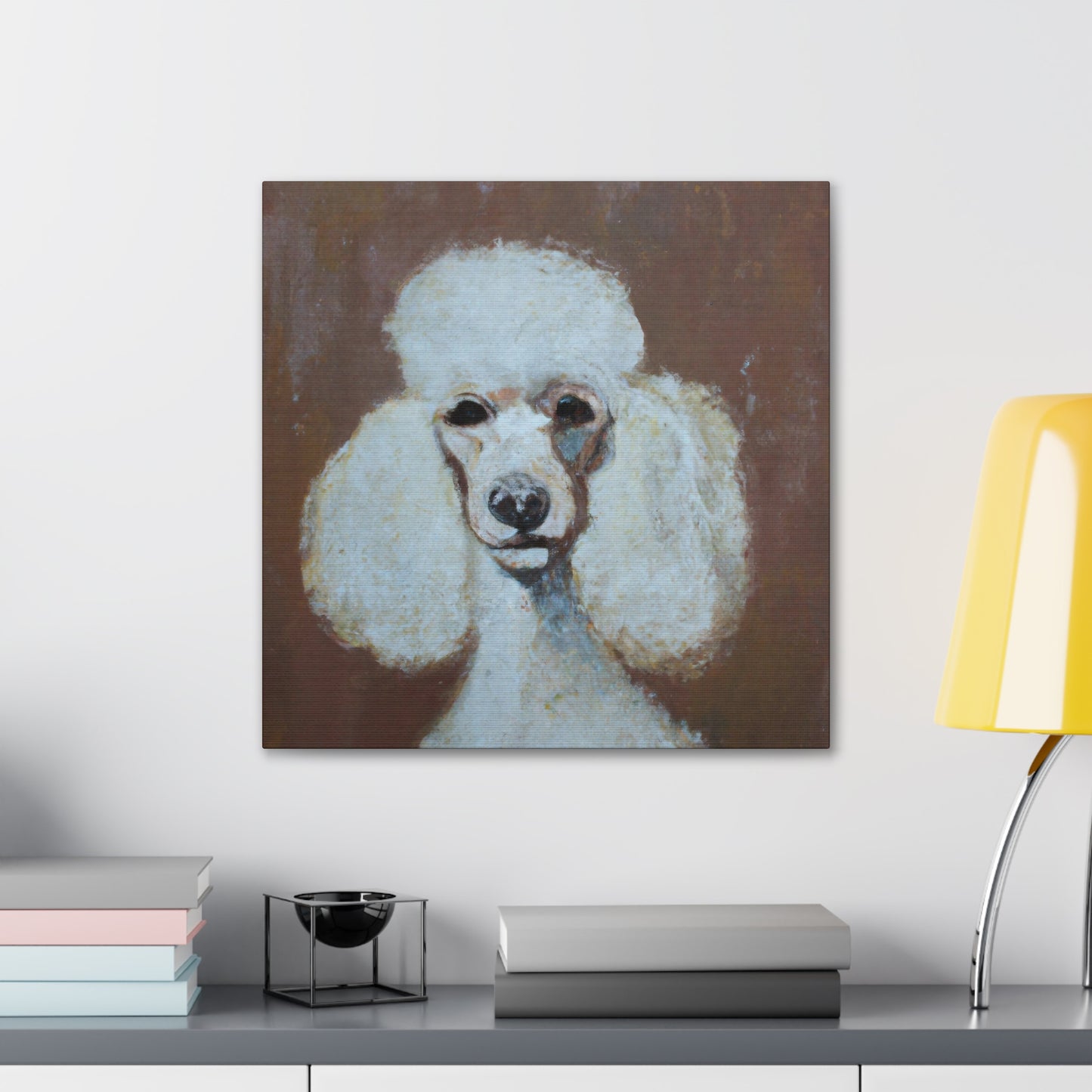 Sir Philip de Verere - Poodle - Canvas