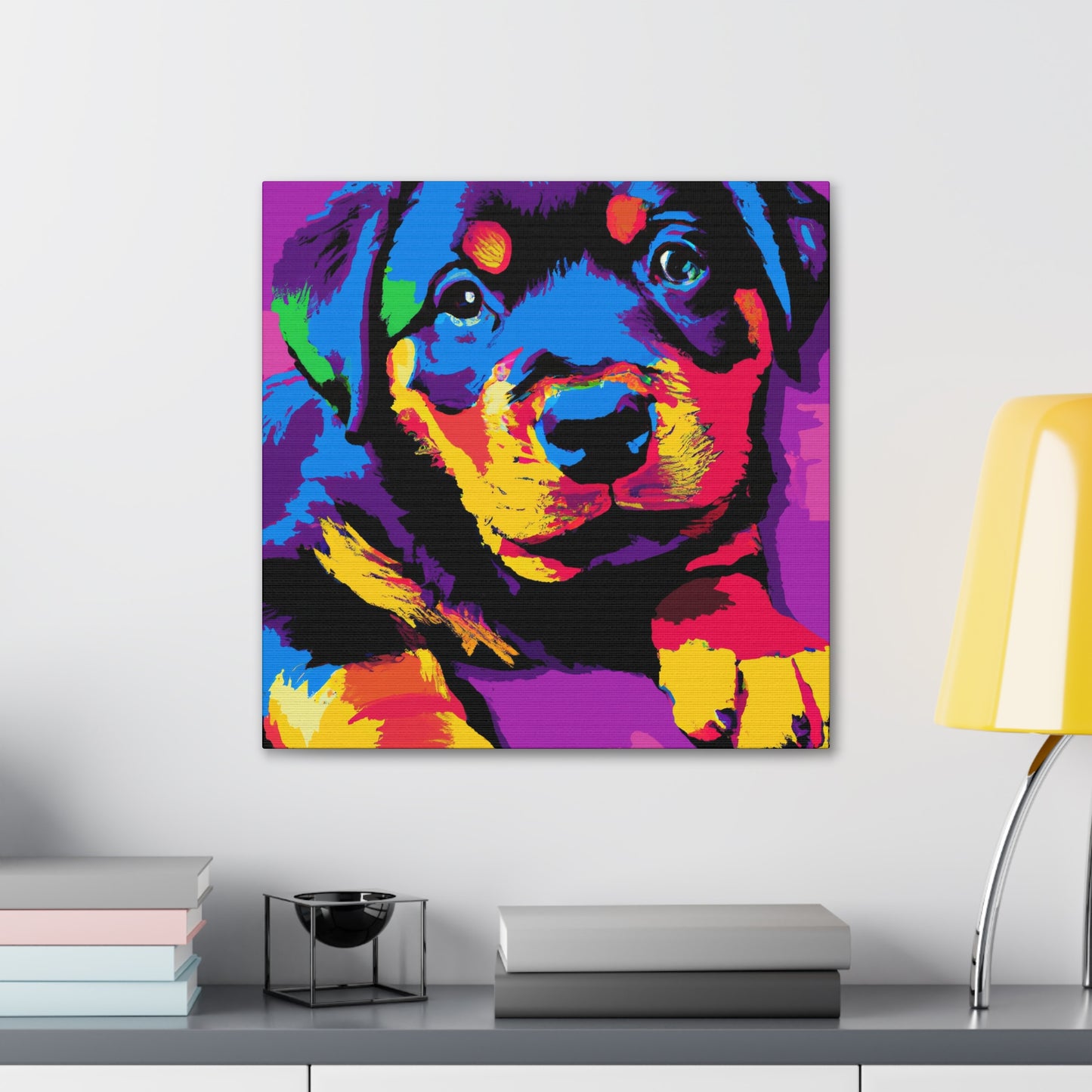 Countess Adelheid von Gottesheim - Rottweiler - Canvas