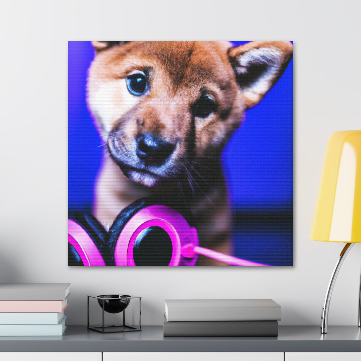 Wu Fei-Ling - Shiba Inu - Canvas