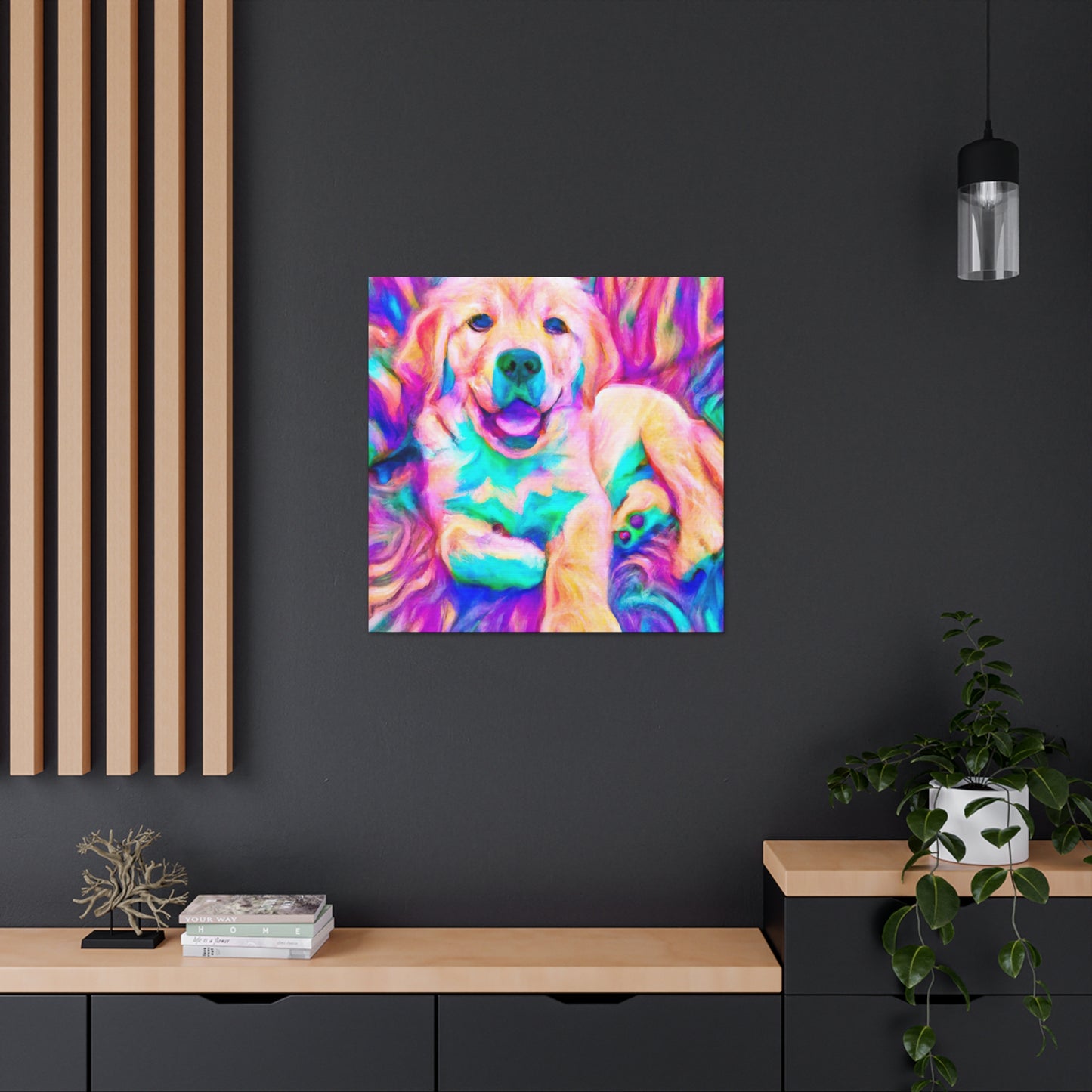 Countess Arabella of Lutwyche - Golden Retriever Puppy - Canvas