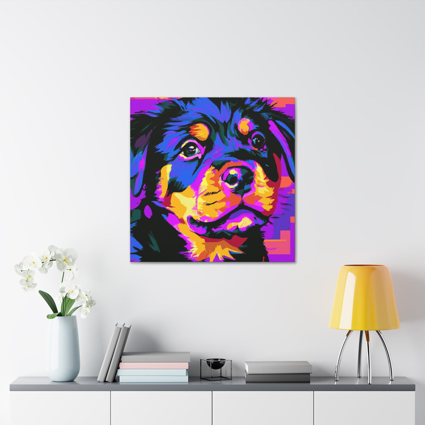 Countess Isabella von Röseburg - Rottweiler - Canvas