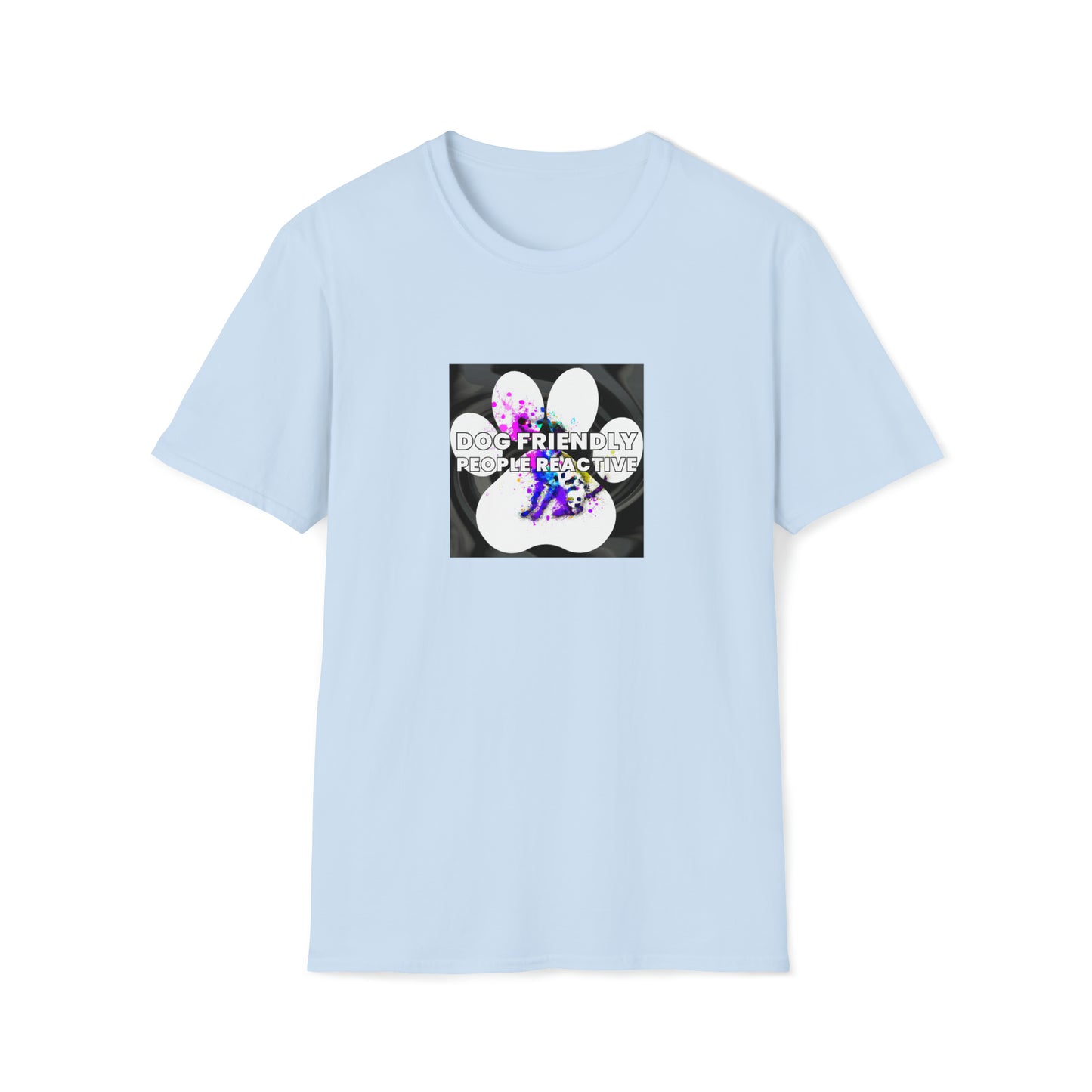 Elsa Thrift - "Dog Friendly, People Reactive" Unisex Tee