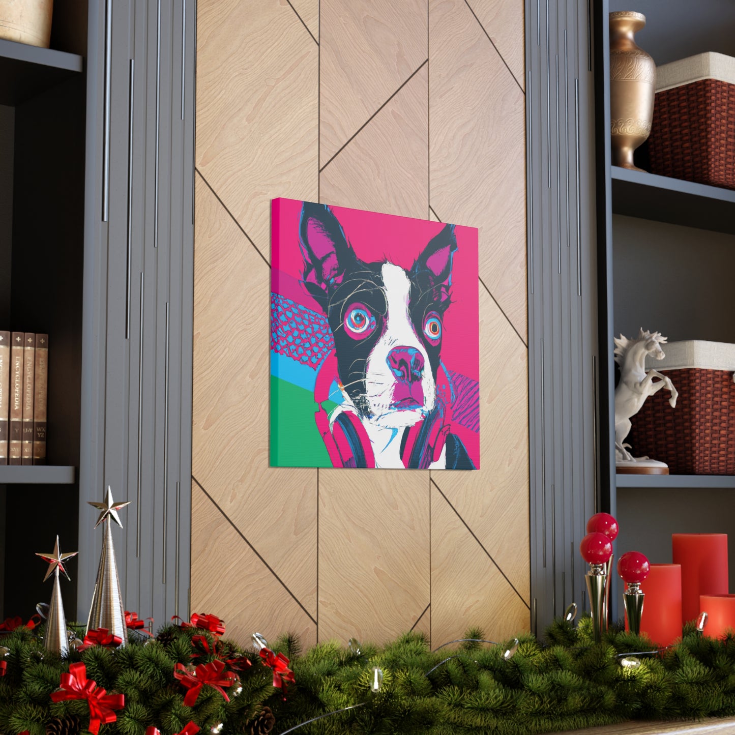 Victorius St.Johnstone - Boston Terrier - Canvas
