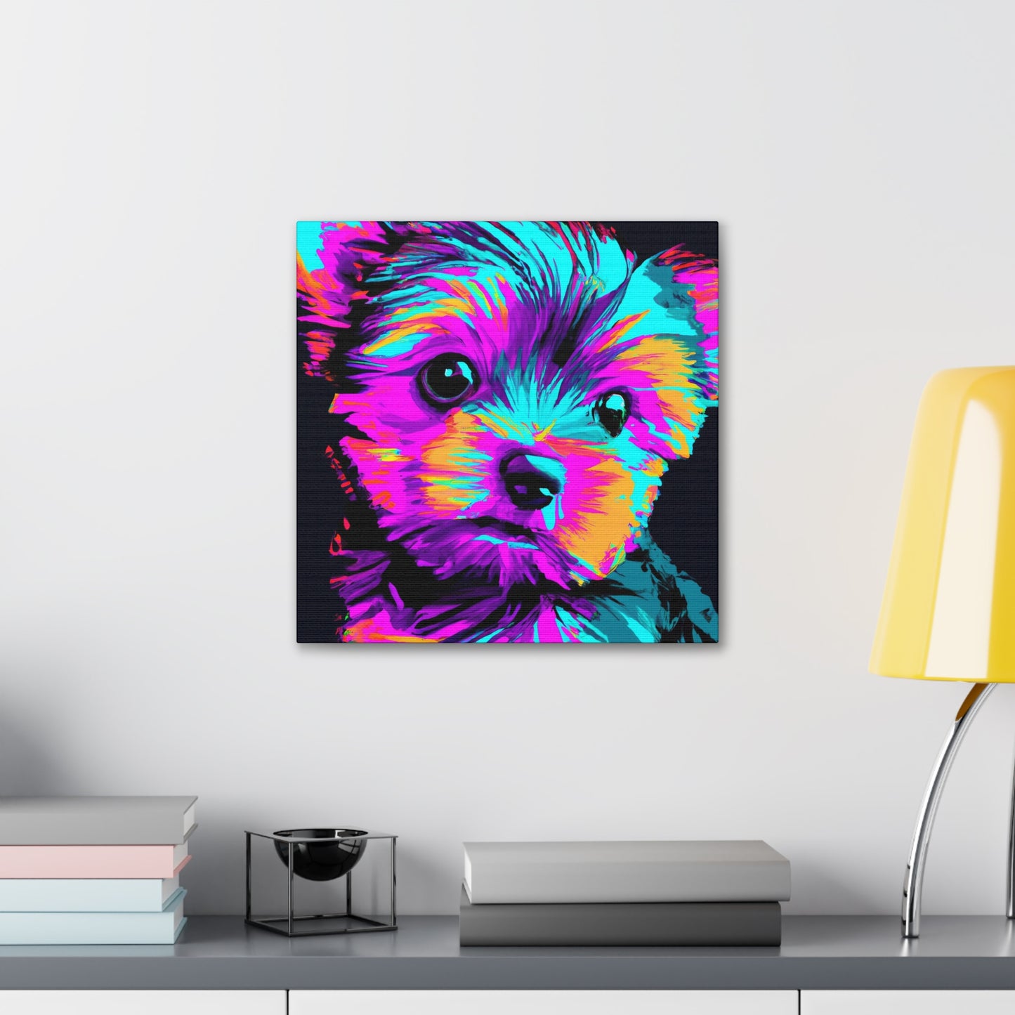 Marquis de Conteaux - Yorkie Puppy - Canvas