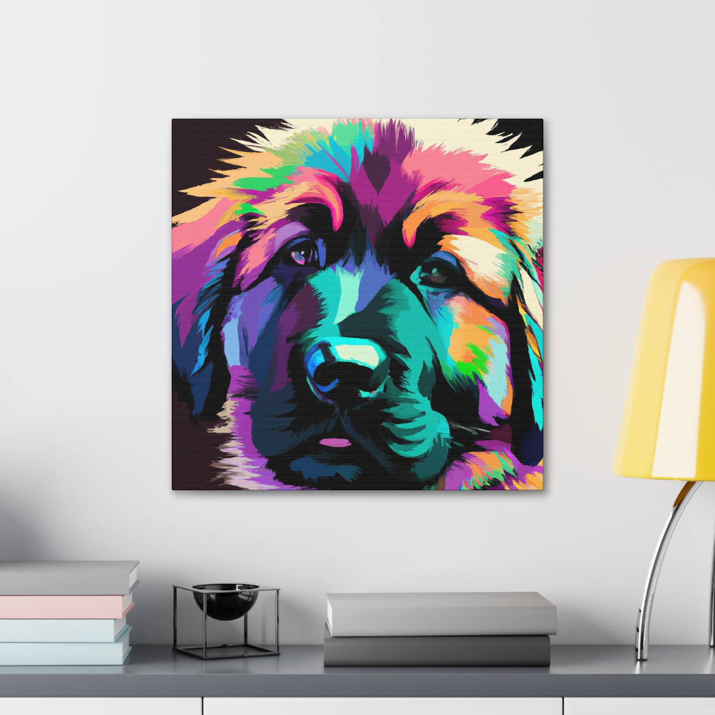 Baroness Estelle von Neumann - Leonberger - Canvas