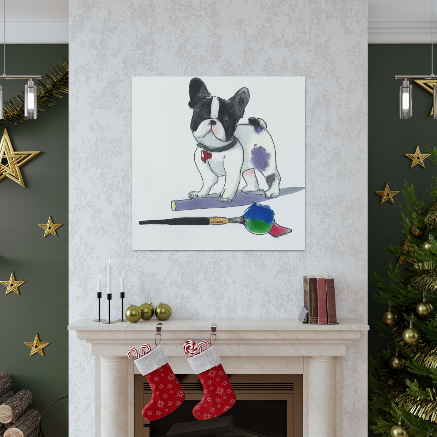 Marquis Philomena de La Sierga (French Bulldog) - Canvas