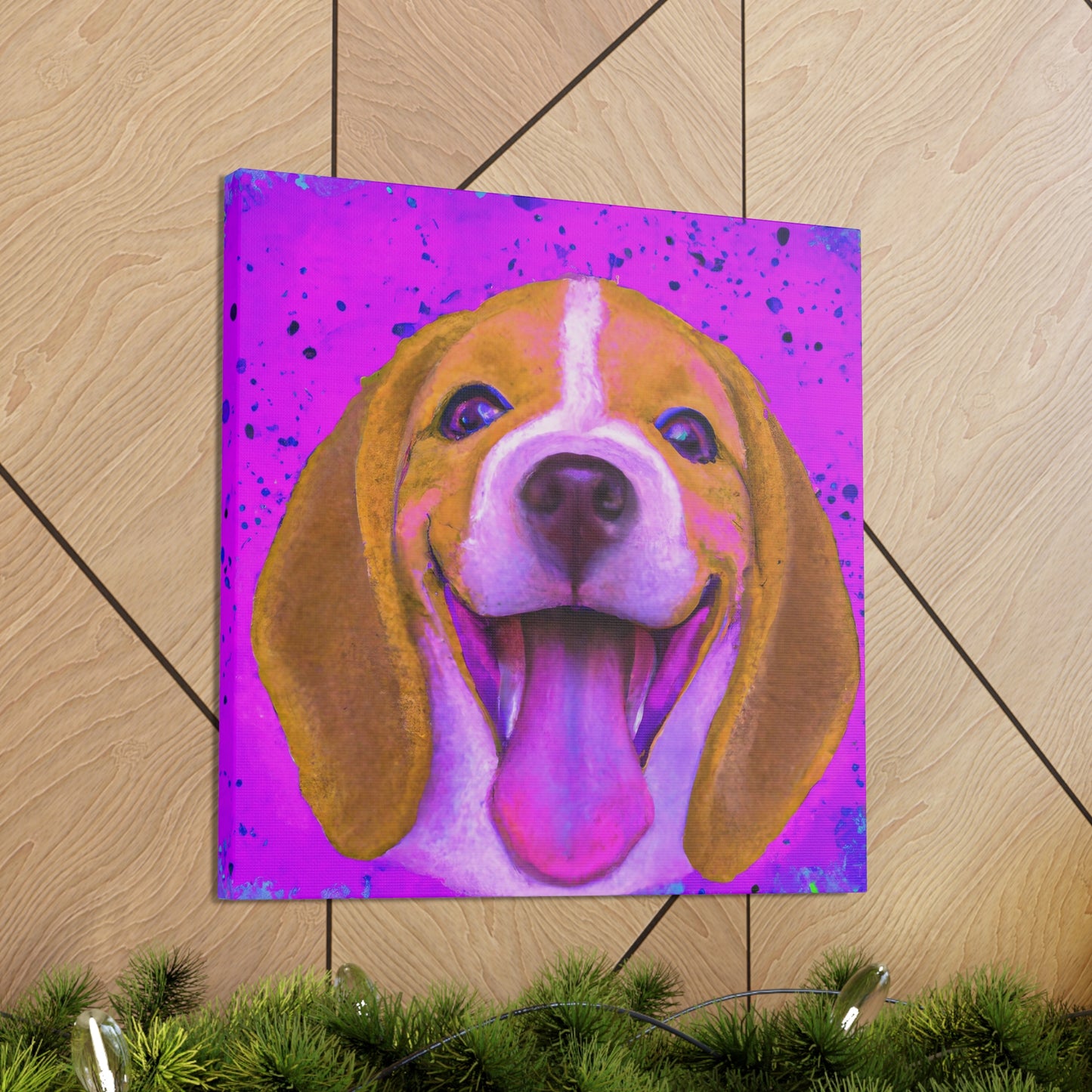 Prince Arturius the Magnificent - Beagle Puppy - Canvas