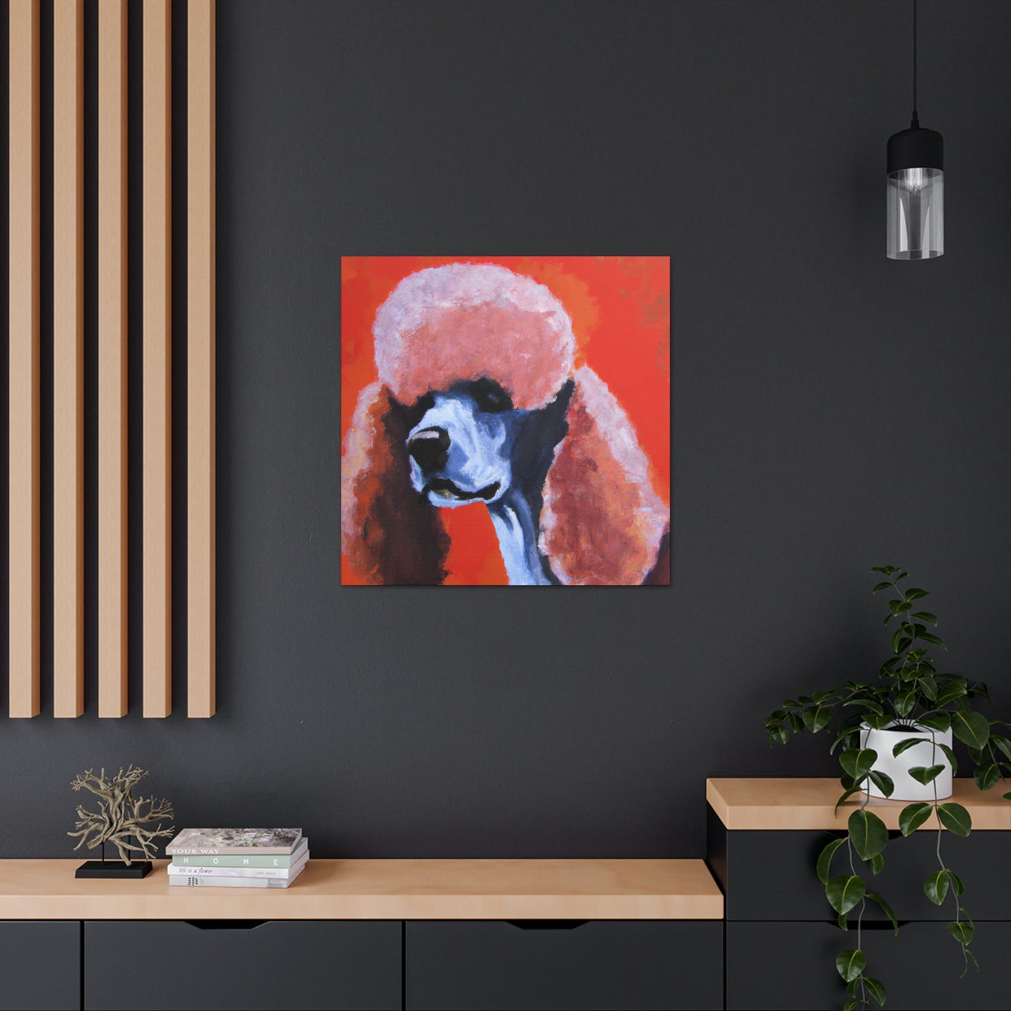 Dukeareon de Louransaira - Poodle - Canvas