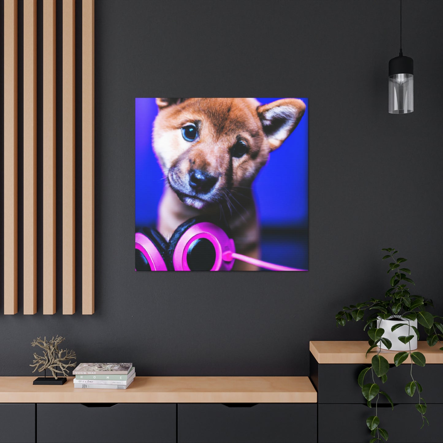 Wu Fei-Ling - Shiba Inu - Canvas