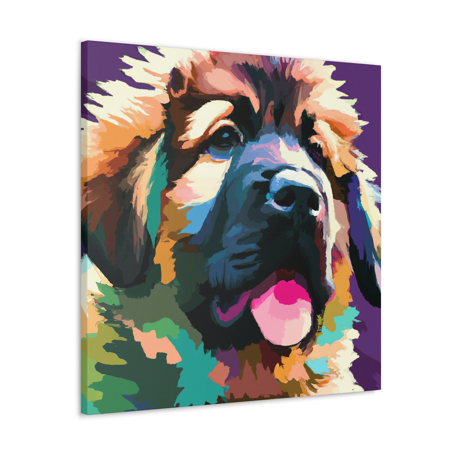 Baroness Aemilia von Preuss - Leonberger - Canvas