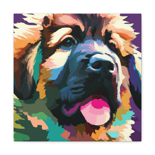 Baroness Aemilia von Preuss - Leonberger - Canvas