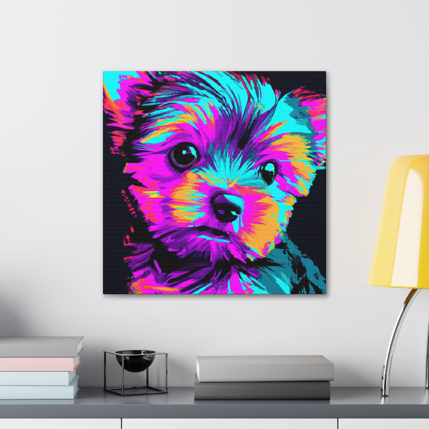 Marquis de Conteaux - Yorkie Puppy - Canvas