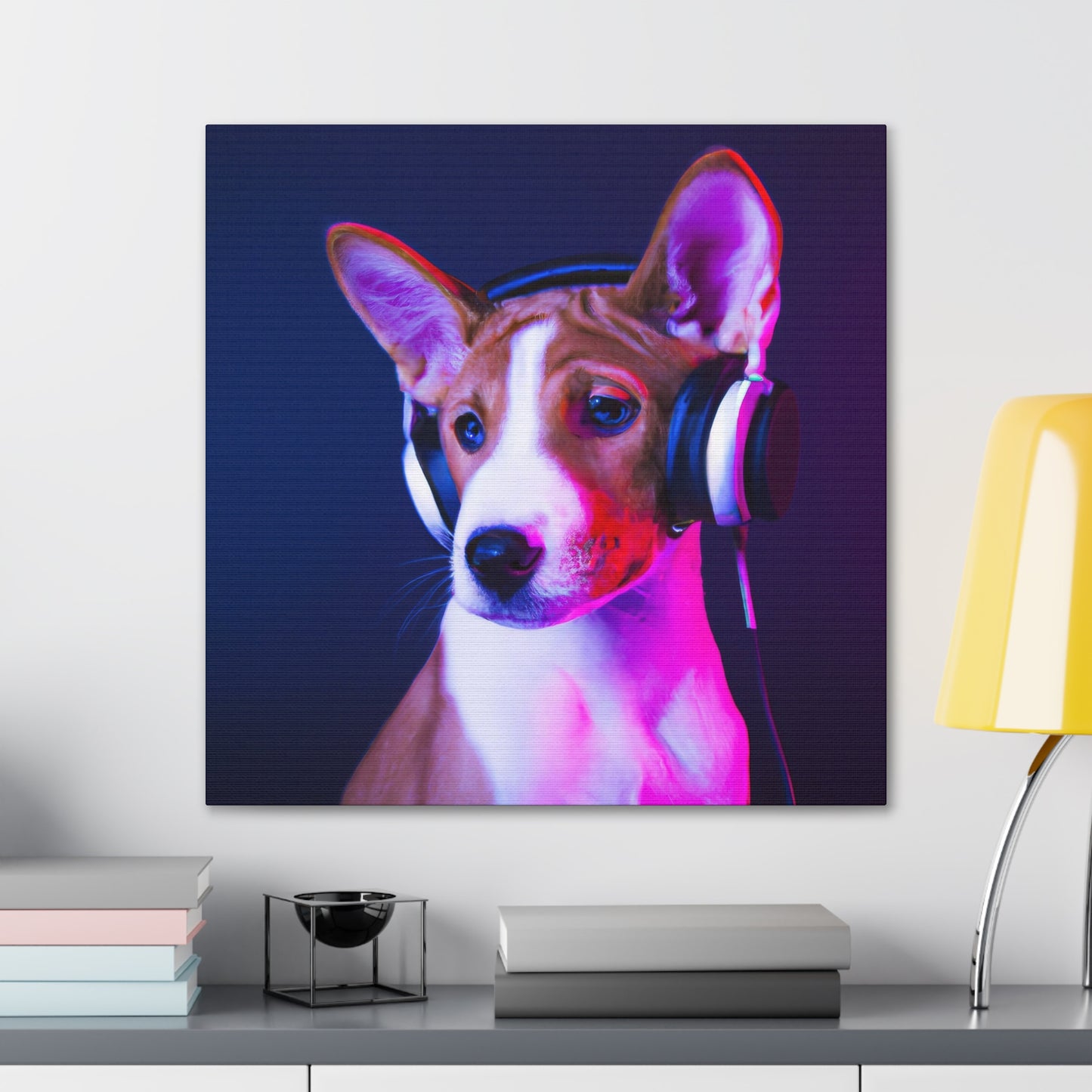 Dalia Ching-Nur - Basenji - Canvas