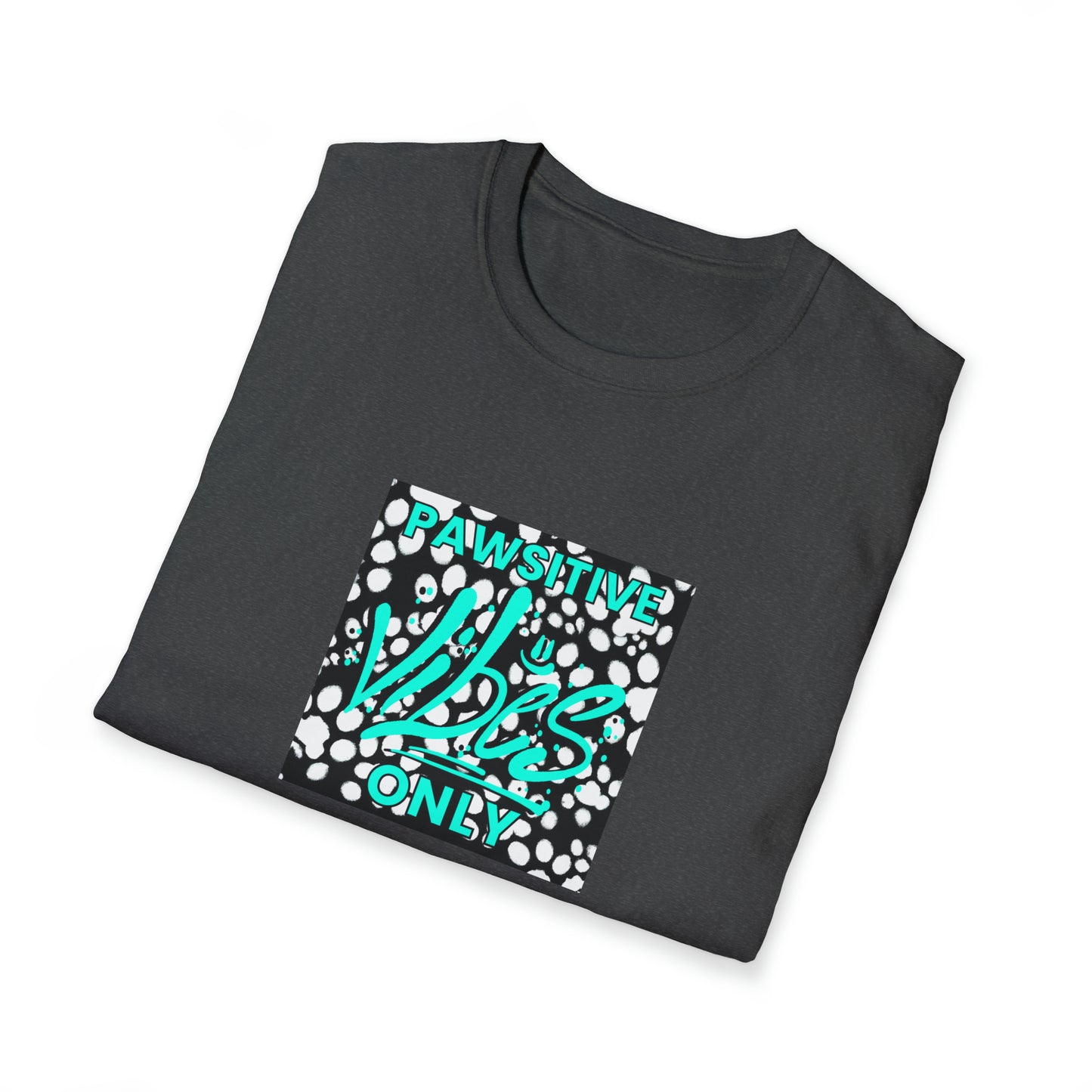 Posi-Tunes Guru - "Pawsitive Vibes Only" Unisex Tee