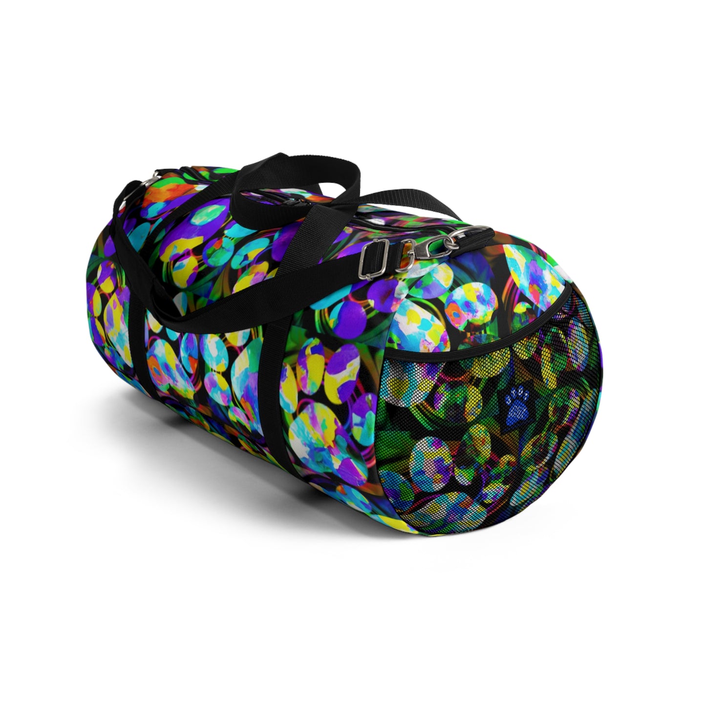 Claudette Couture - Paw Print - Duffel Bag