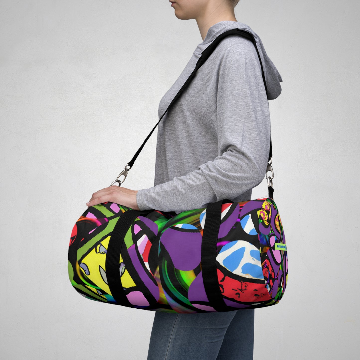 Nina de Lafayette - Paw Print - Duffel Bag