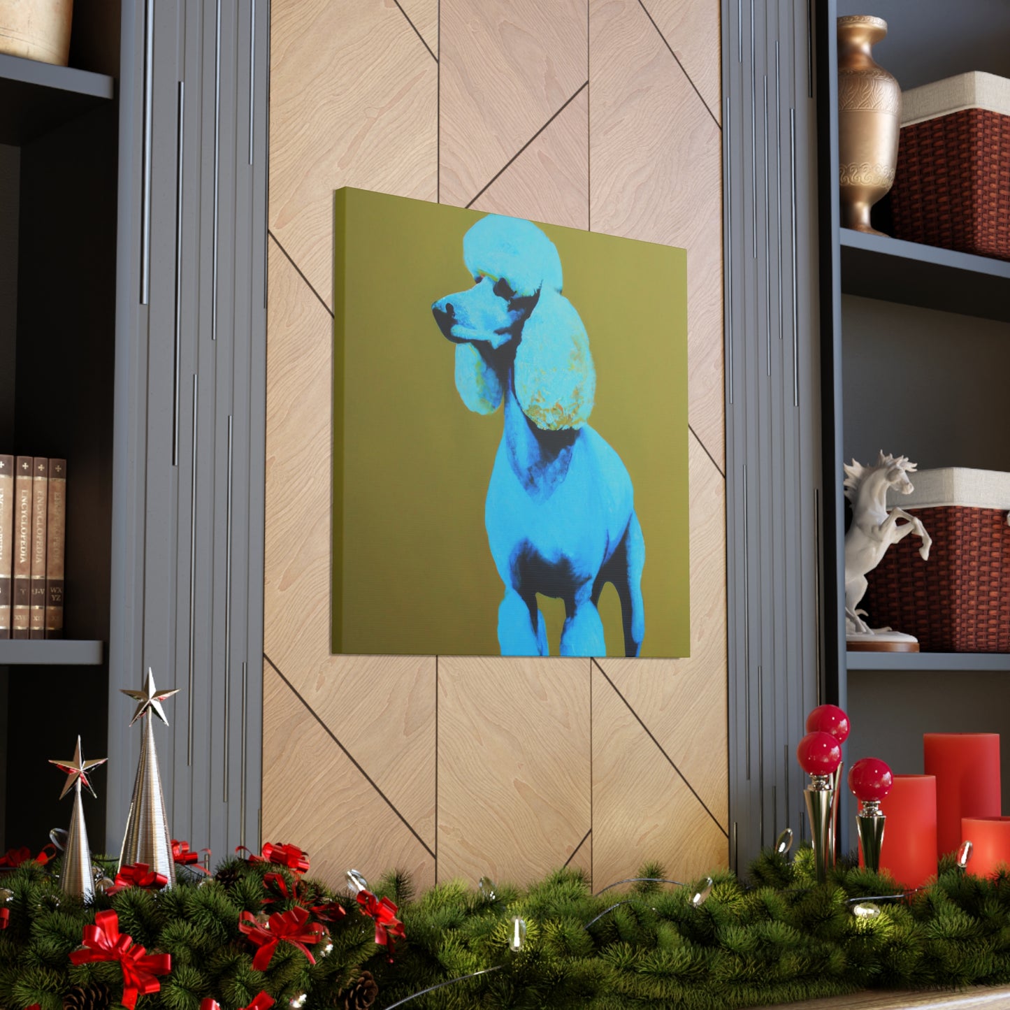 Rikart the Magnificent - Poodle - Canvas