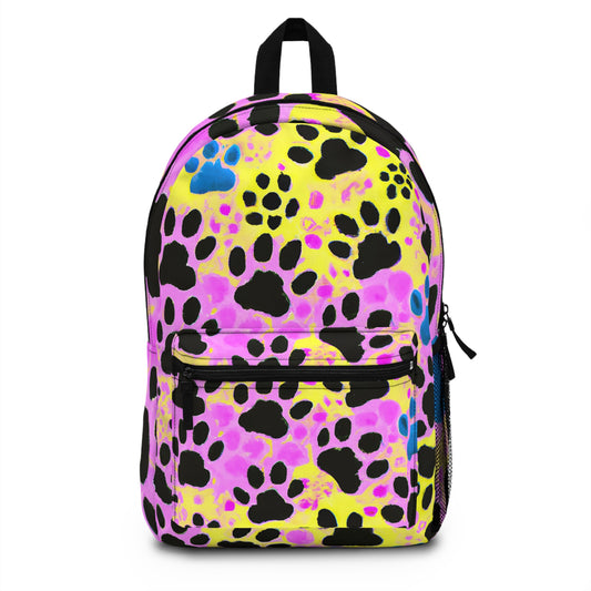 Nicolette Royale - Paw Print - Backpack