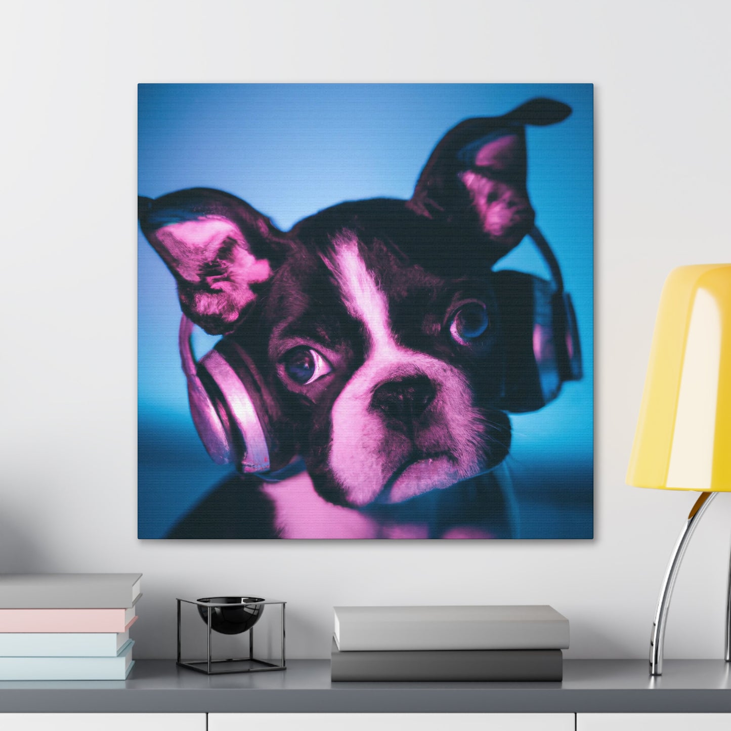 Jasper Regalbury - Boston Terrier - Canvas