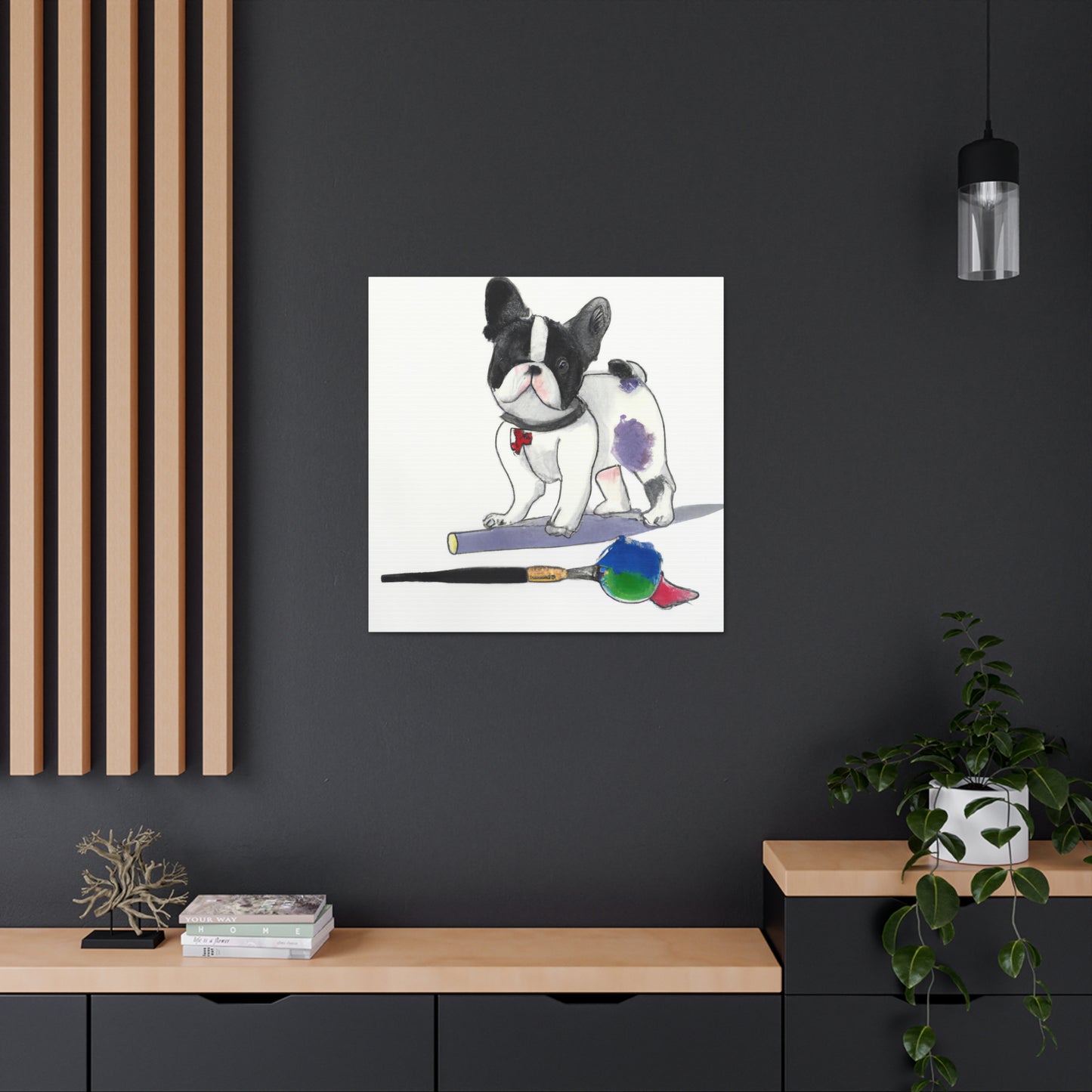 Marquis Philomena de La Sierga (French Bulldog) - Canvas