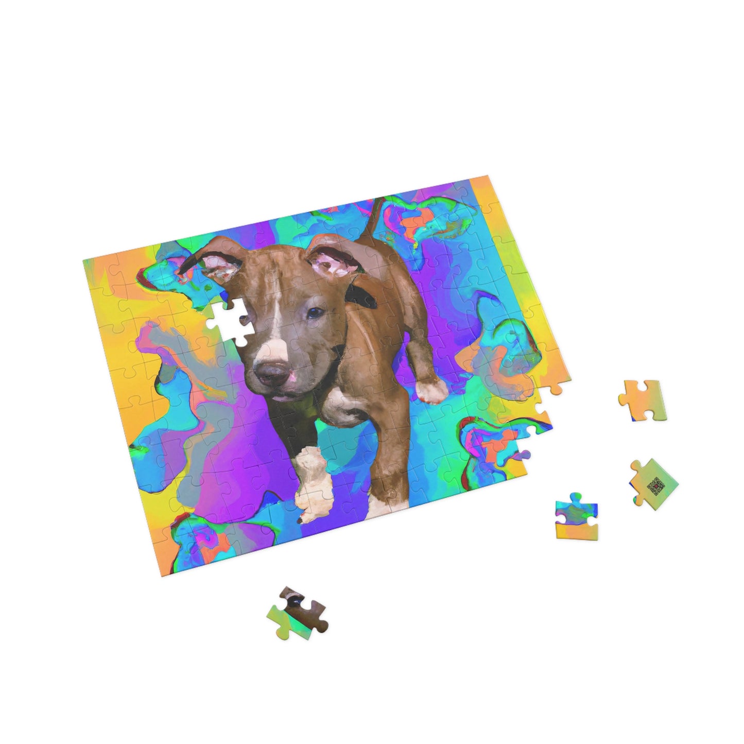 Kingston Sagely - Pitbull Puppy - Puzzle