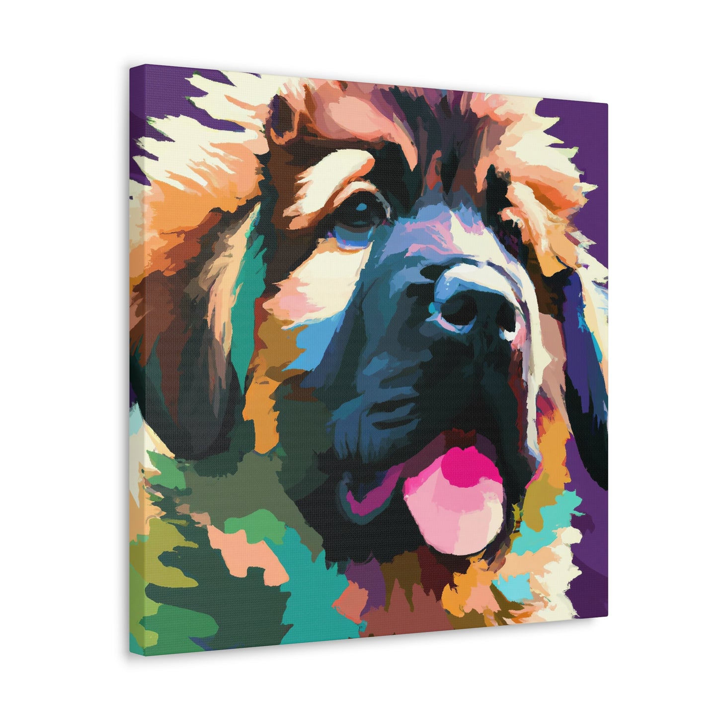 Baroness Aemilia von Preuss - Leonberger - Canvas