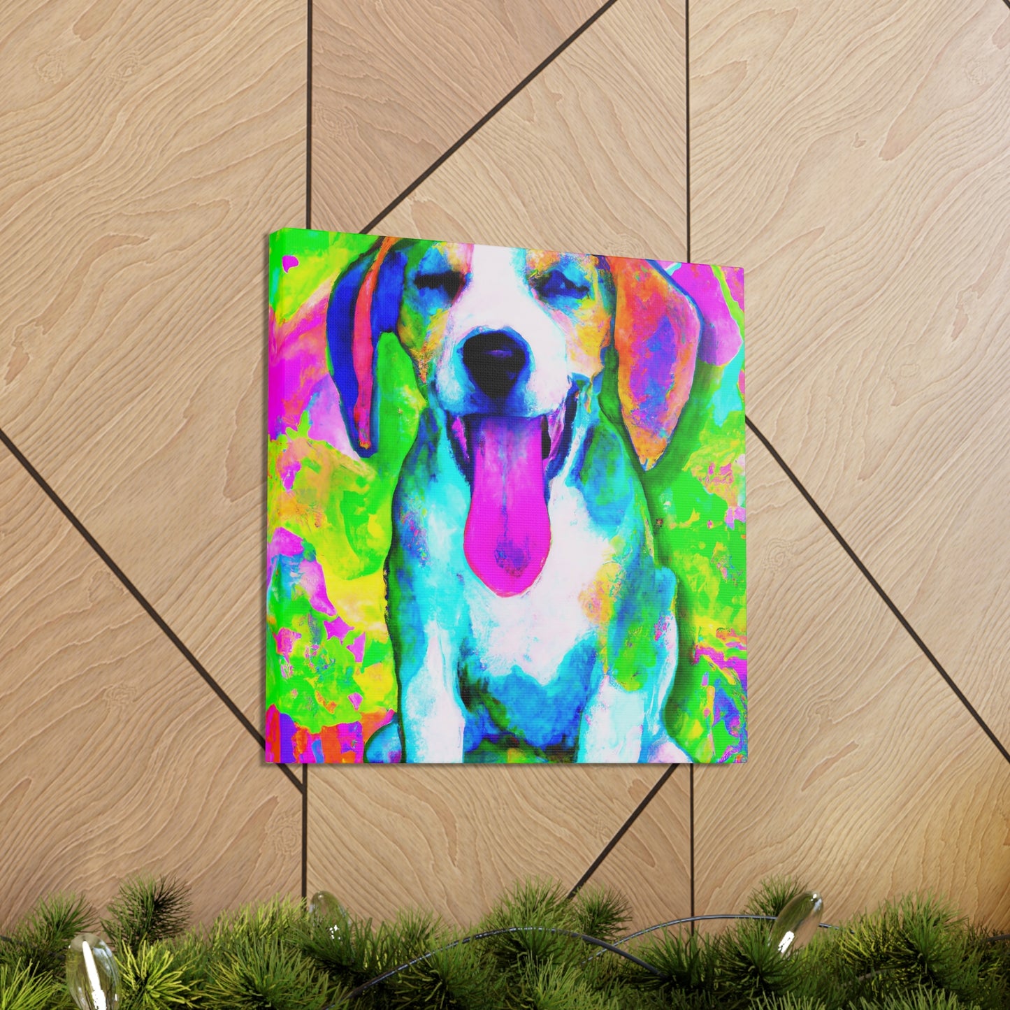 Eldrid de'Medici - Beagle Puppy - Canvas