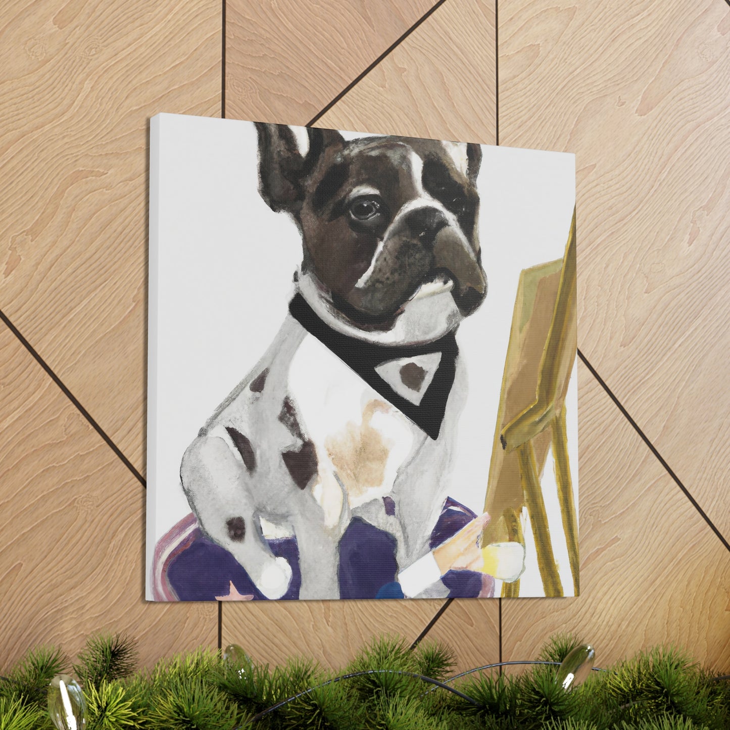 Adriane de la Grandeur (French Bulldog) - Canvas