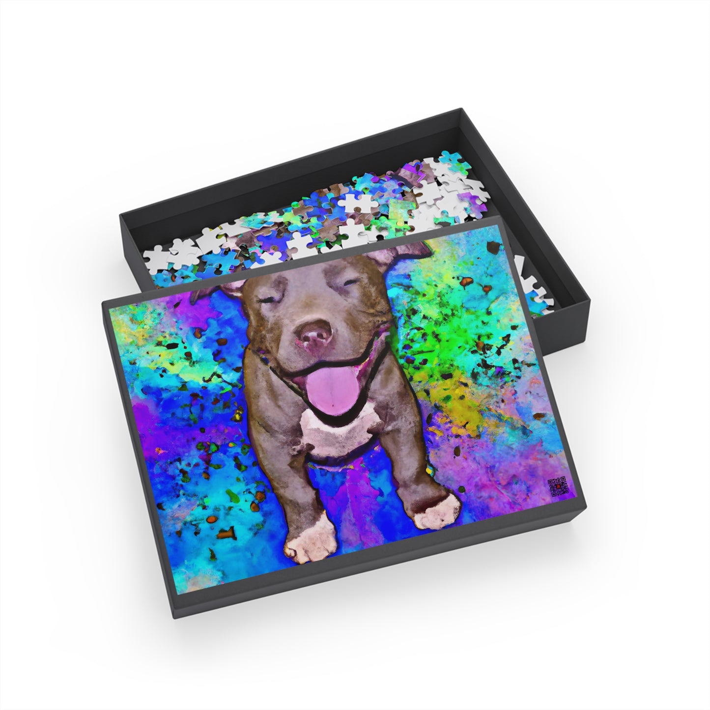 Emperor Kenshi the II - Pitbull Puppy - Puzzle