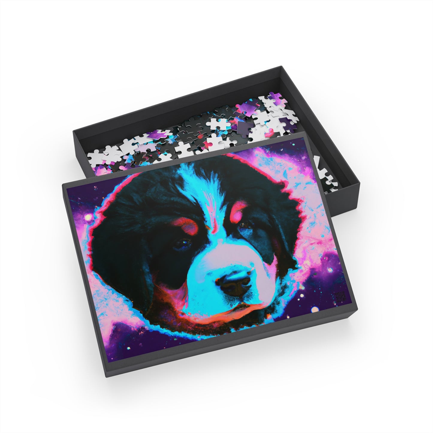 Crowned Princess Sofia of Zurich. - Bernese Mountain Dog - Puzzle