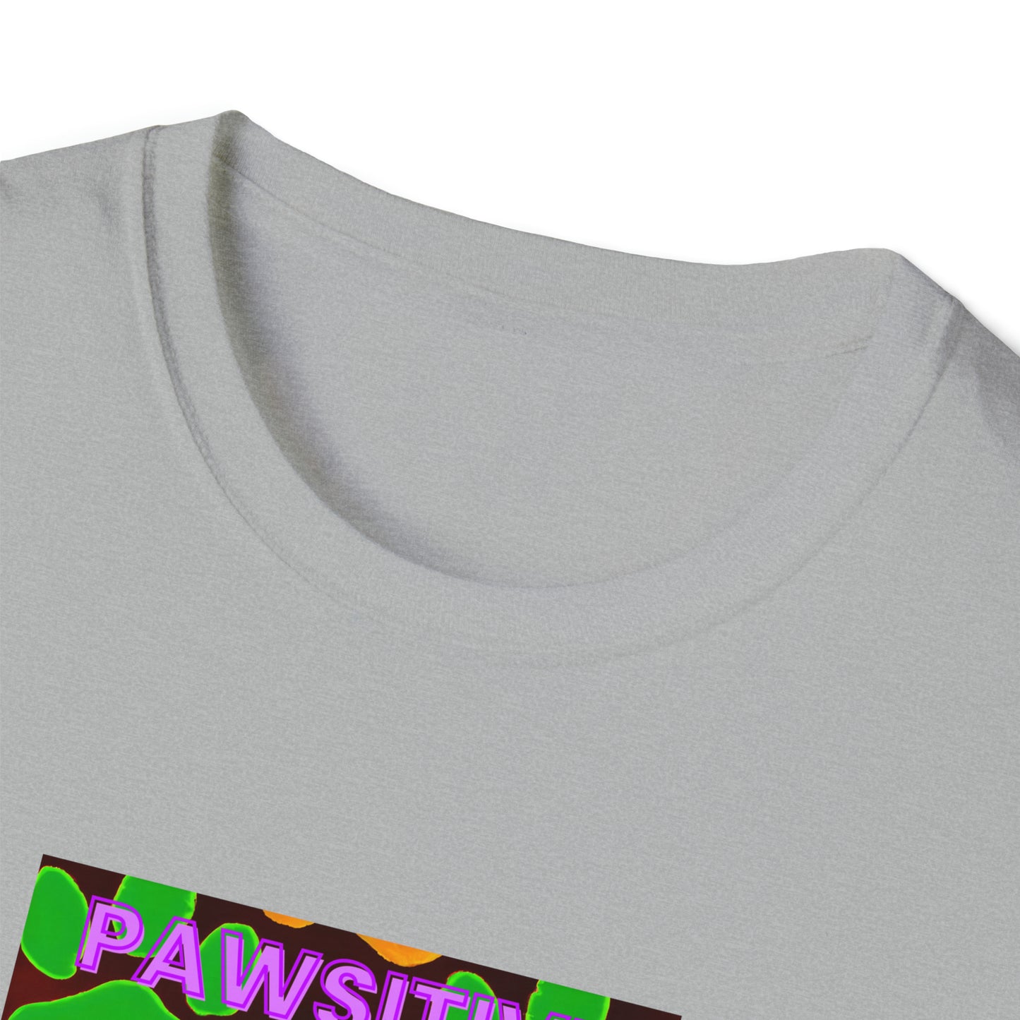 Optimistic Orin - "Pawsitive Vibes Only" Unisex Tee