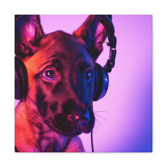 Countess Thalia of Flanders - Belgian Malinois - Canvas