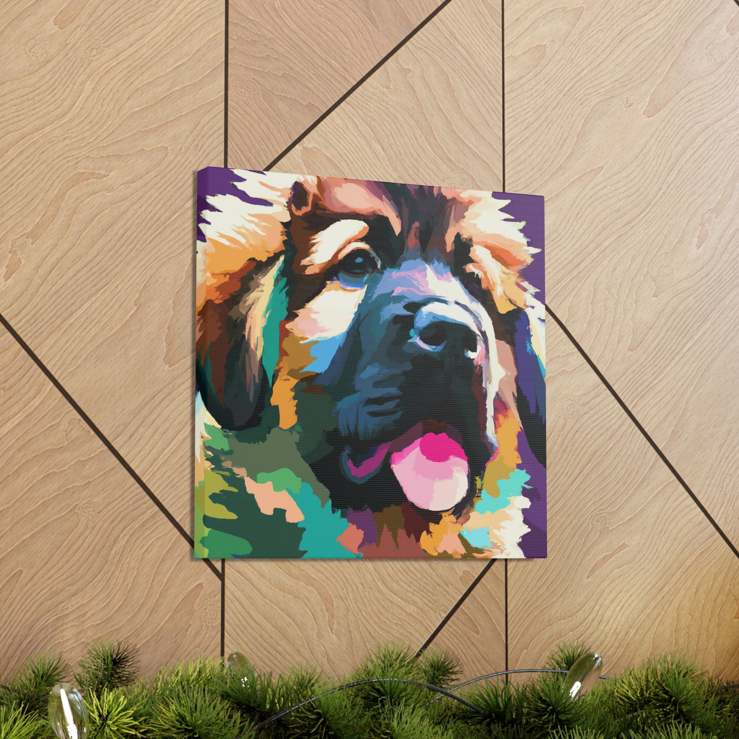 Baroness Aemilia von Preuss - Leonberger - Canvas