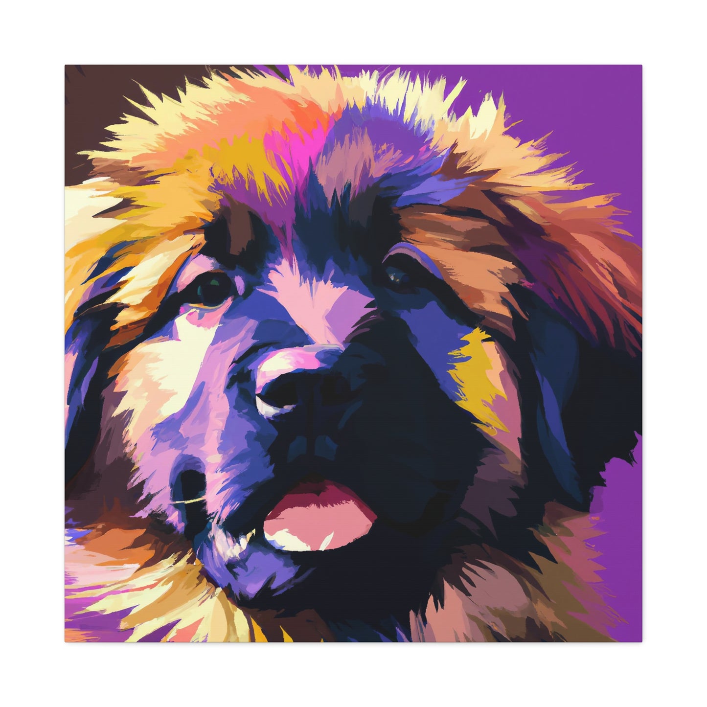 Countess Isabella von Schuermann - Leonberger - Canvas