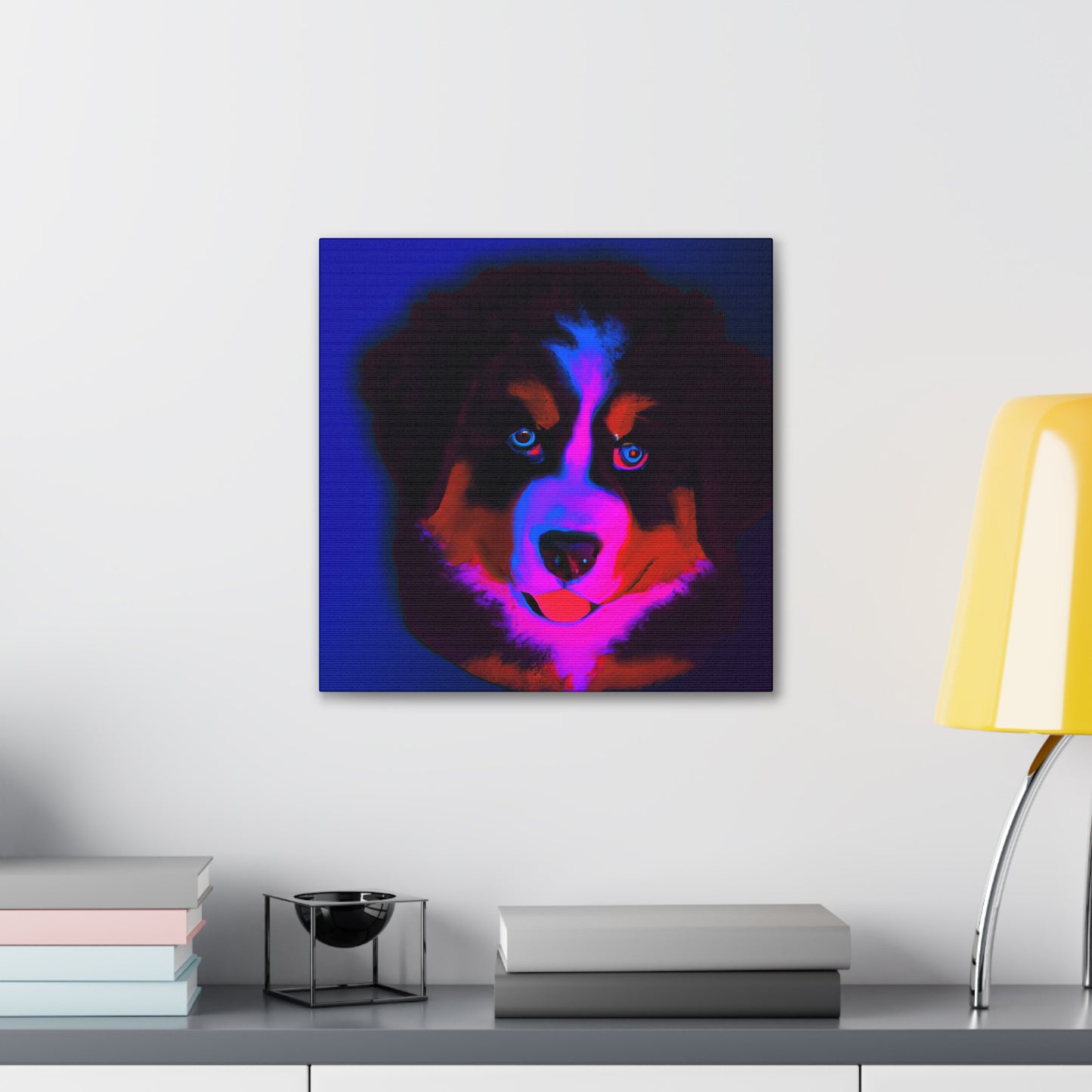 Countess Amelie von Baselheim - Bernese Mountain Dog - Canvas